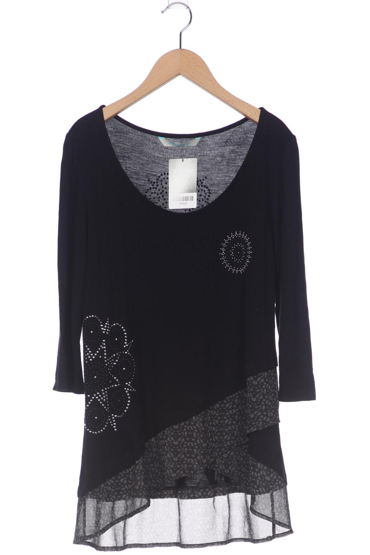 

Desigual Damen Langarmshirt, schwarz, Gr. 42