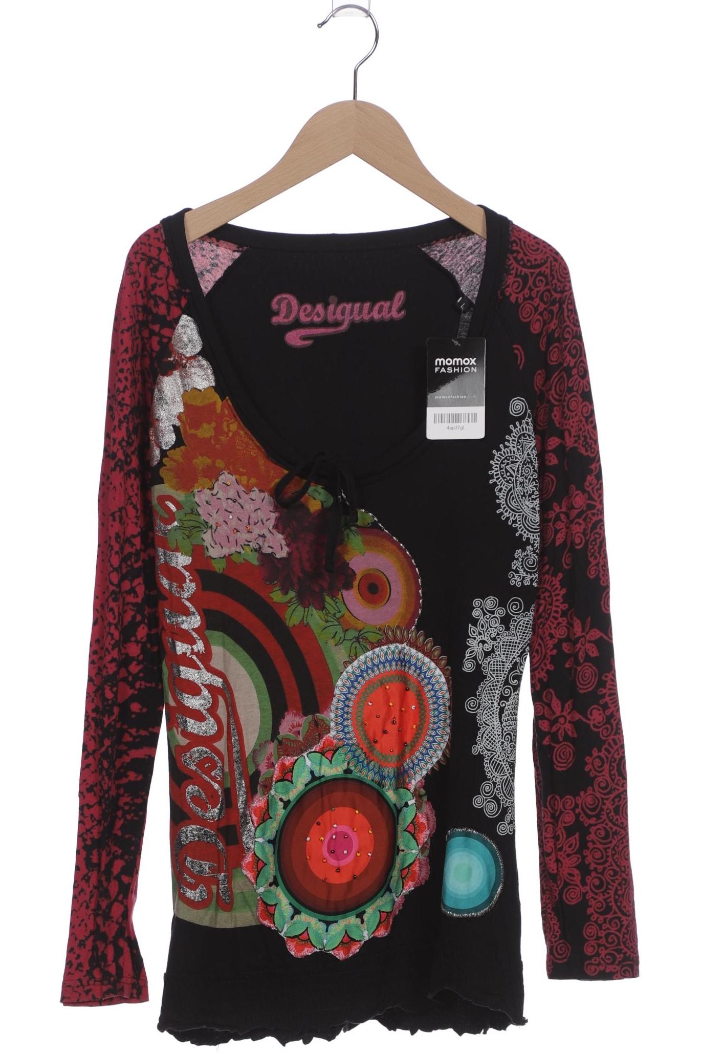 

Desigual Damen Langarmshirt, mehrfarbig, Gr. 42