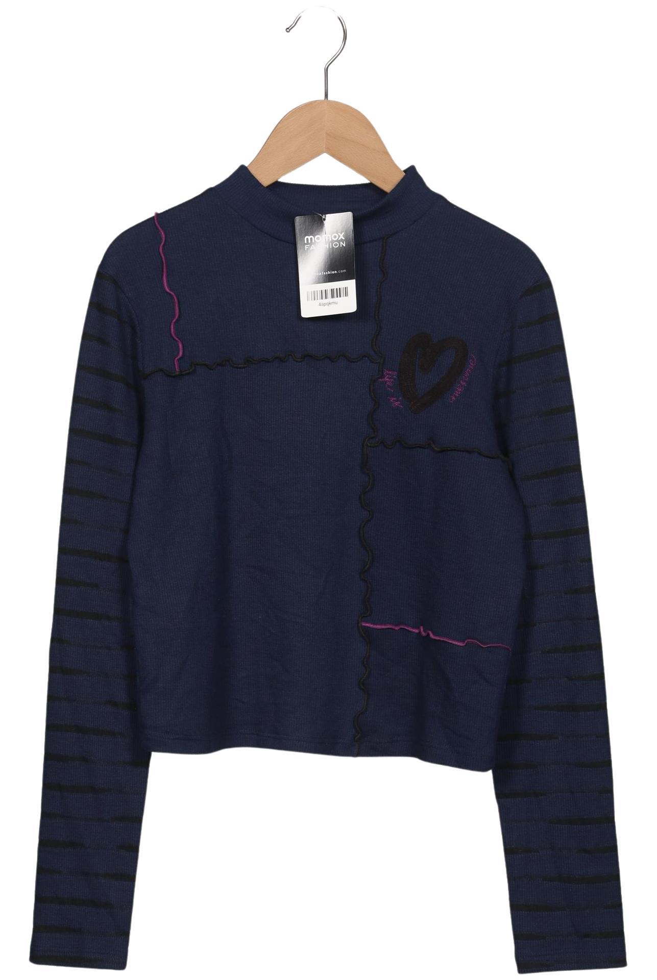 

Desigual Damen Langarmshirt, marineblau, Gr. 42