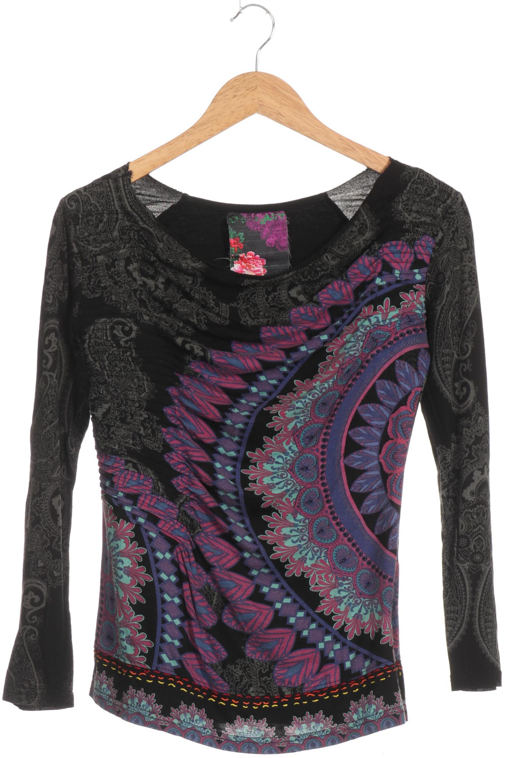 

Desigual Damen Langarmshirt, lila, Gr.