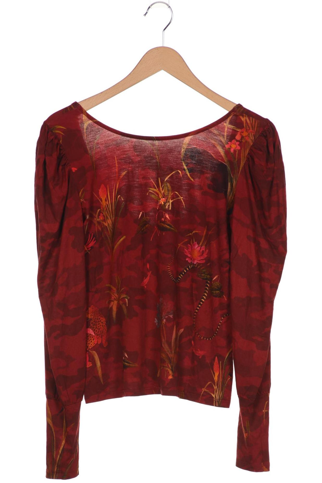 

Desigual Damen Langarmshirt, bordeaux, Gr. 42