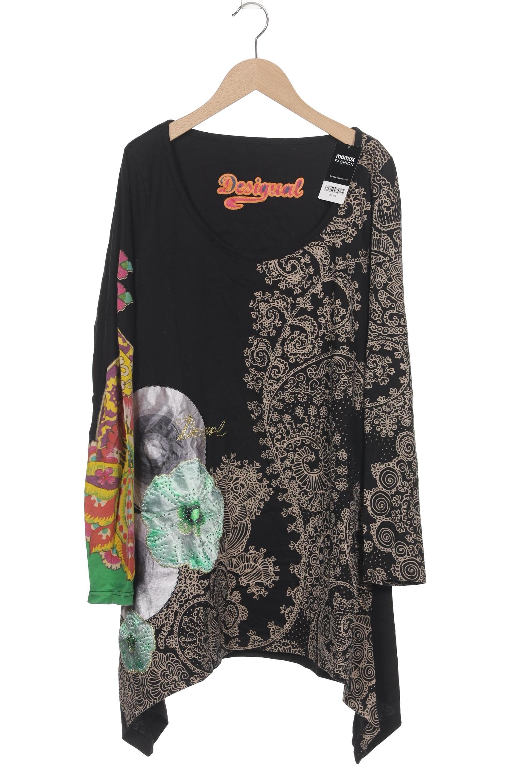 

Desigual Damen Langarmshirt, schwarz, Gr. 44