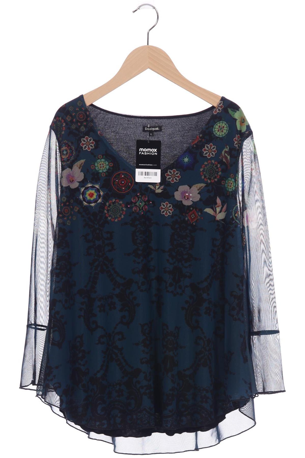 

Desigual Damen Langarmshirt, mehrfarbig, Gr. 44