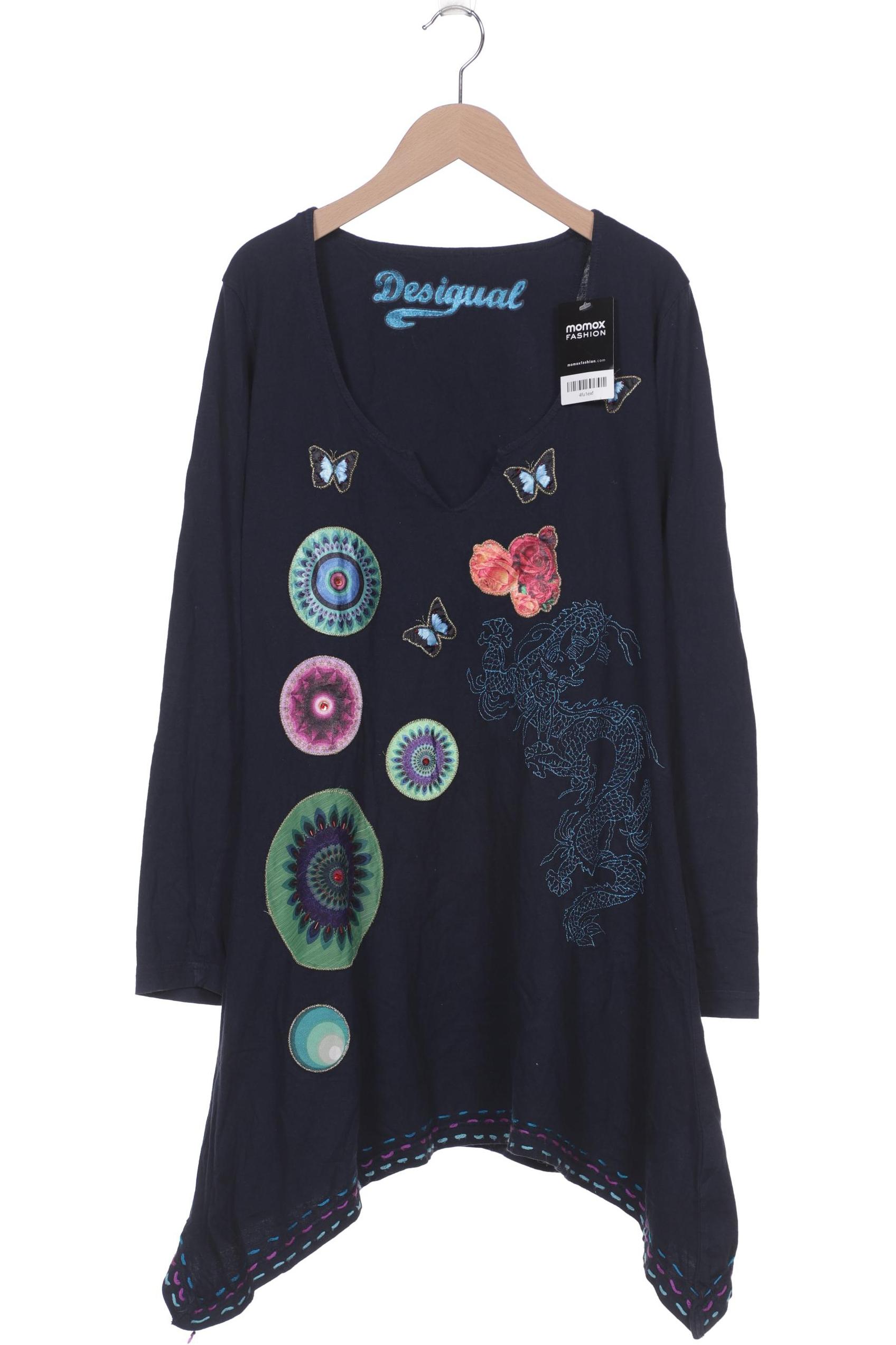 

Desigual Damen Langarmshirt, marineblau