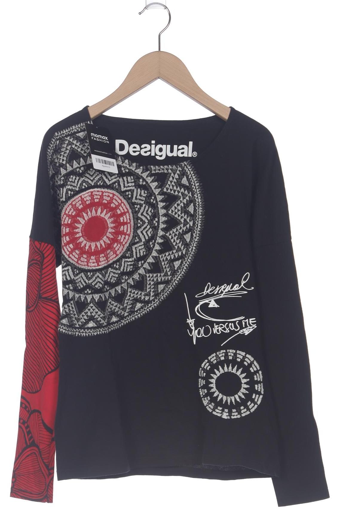 

Desigual Damen Langarmshirt, schwarz, Gr. 36