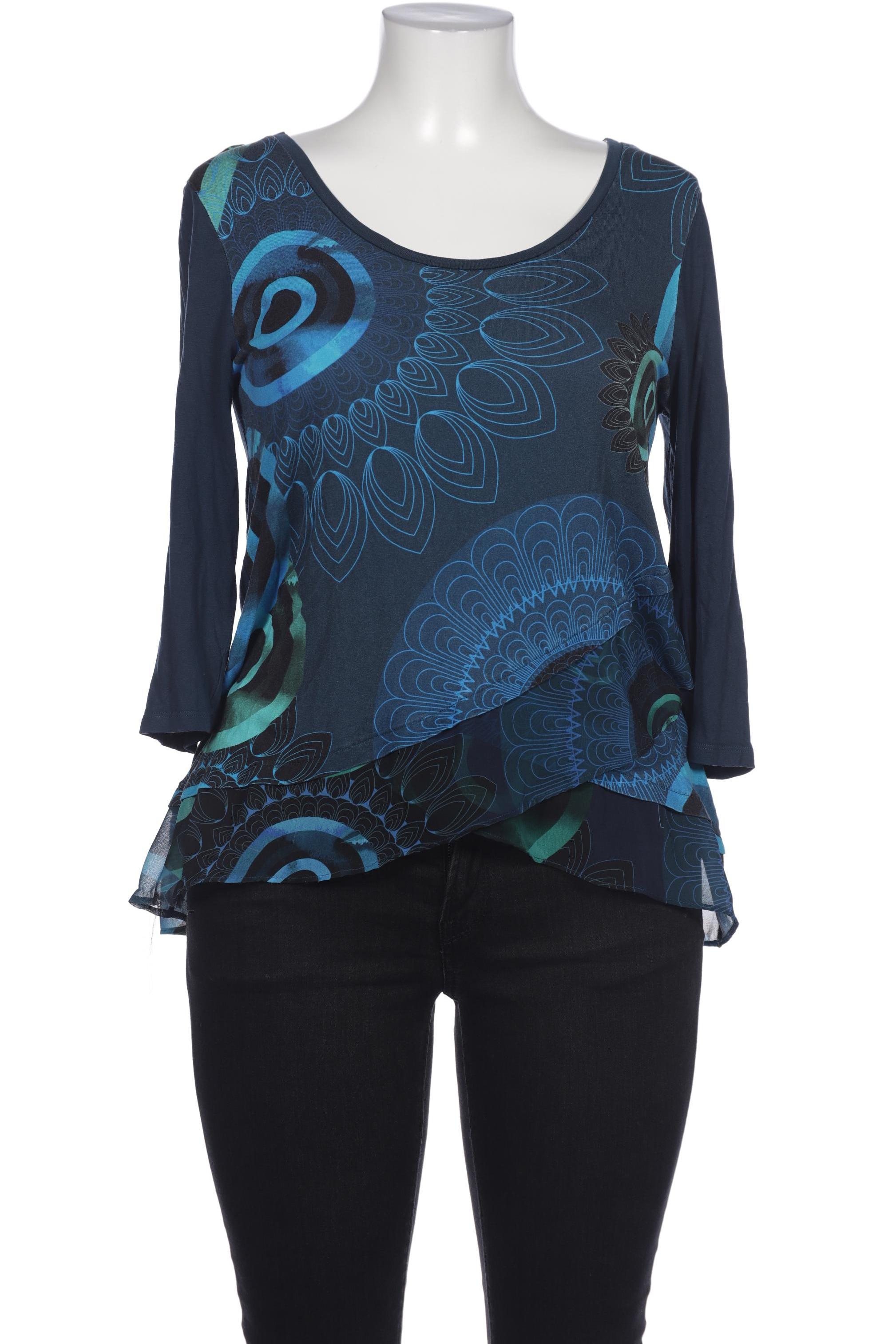 

Desigual Damen Langarmshirt, marineblau, Gr. 44