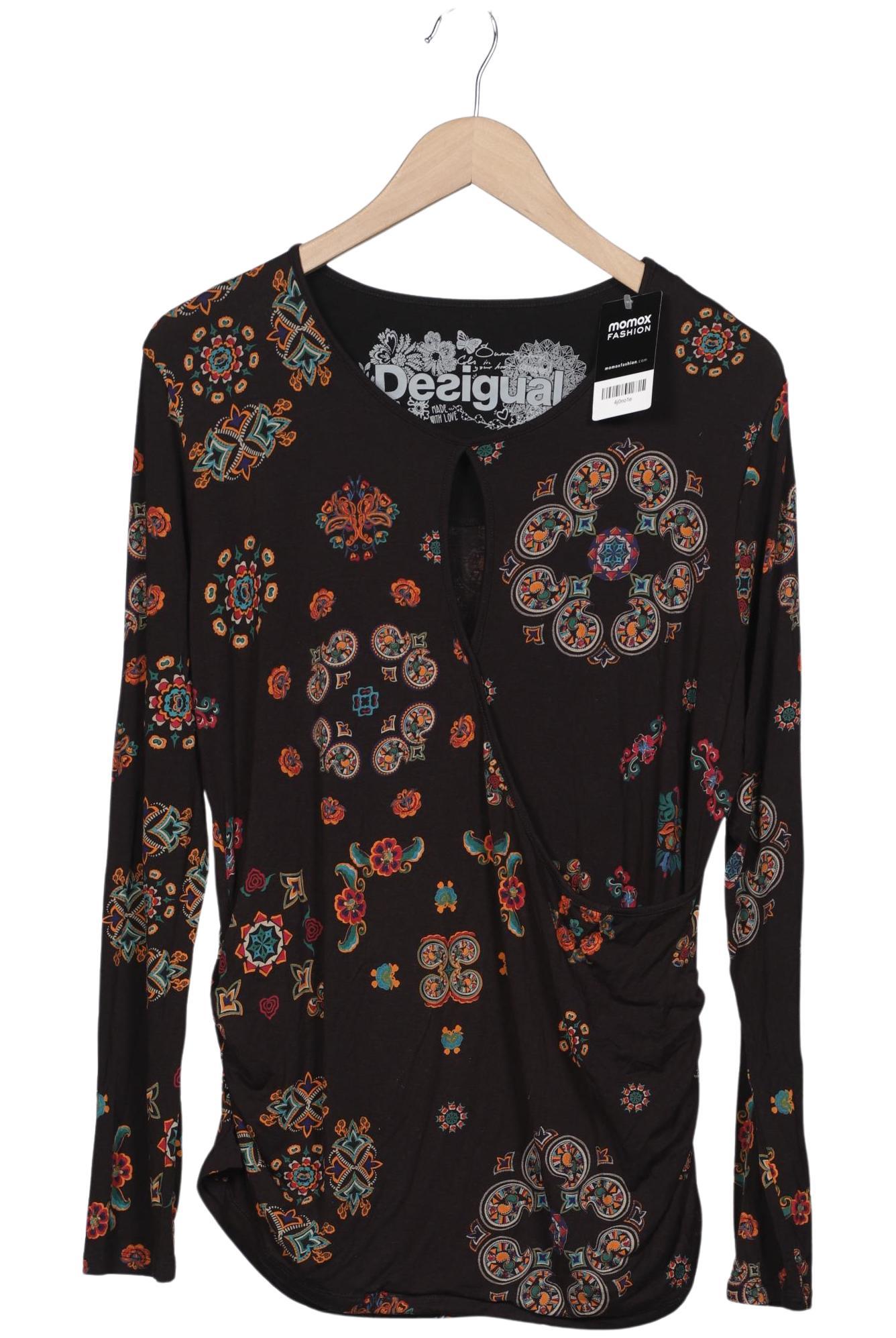 

Desigual Damen Langarmshirt, schwarz, Gr. 46