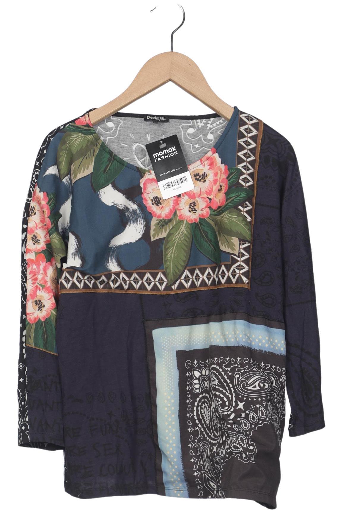 

Desigual Damen Langarmshirt, mehrfarbig, Gr. 36