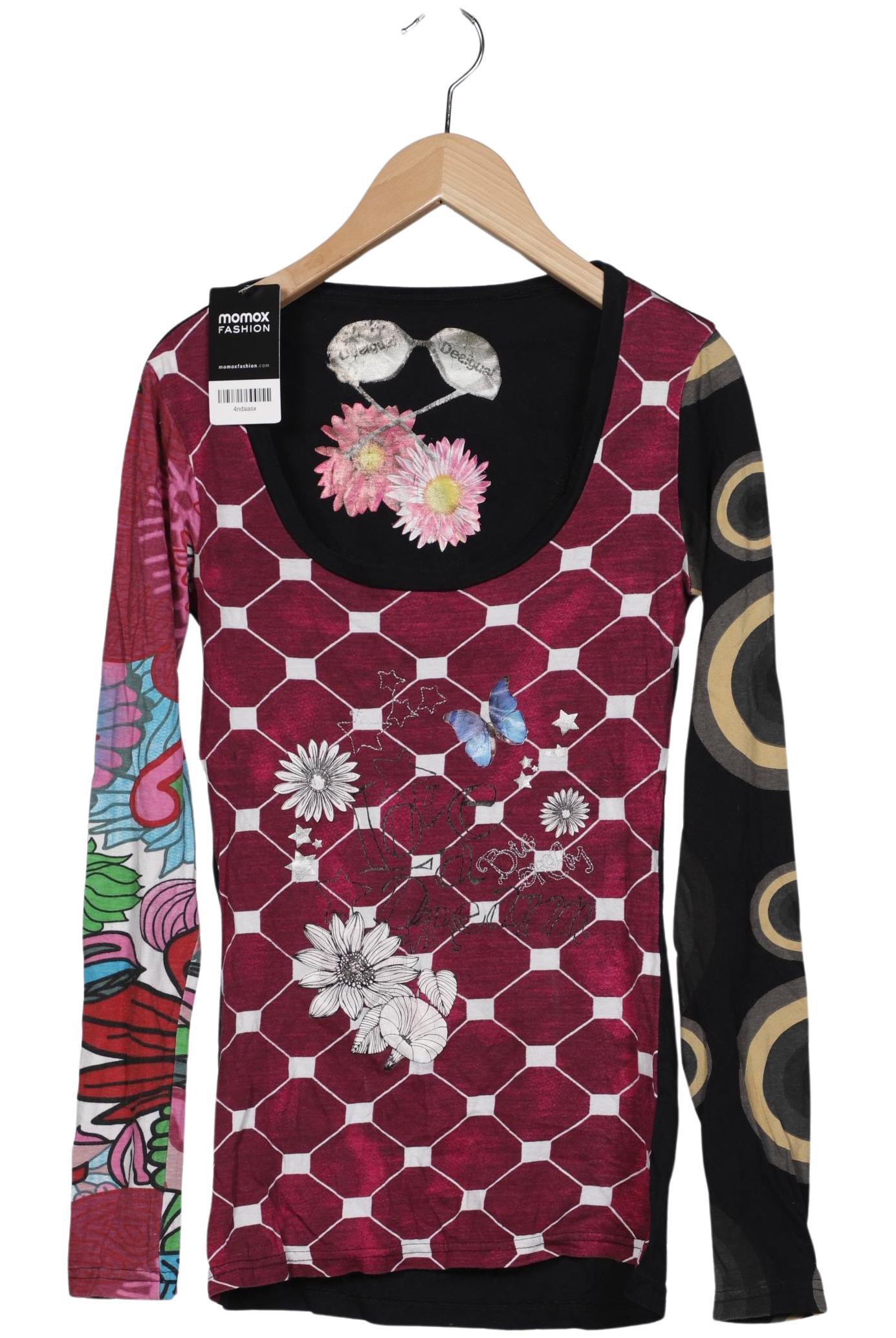 

Desigual Damen Langarmshirt, mehrfarbig, Gr. 38