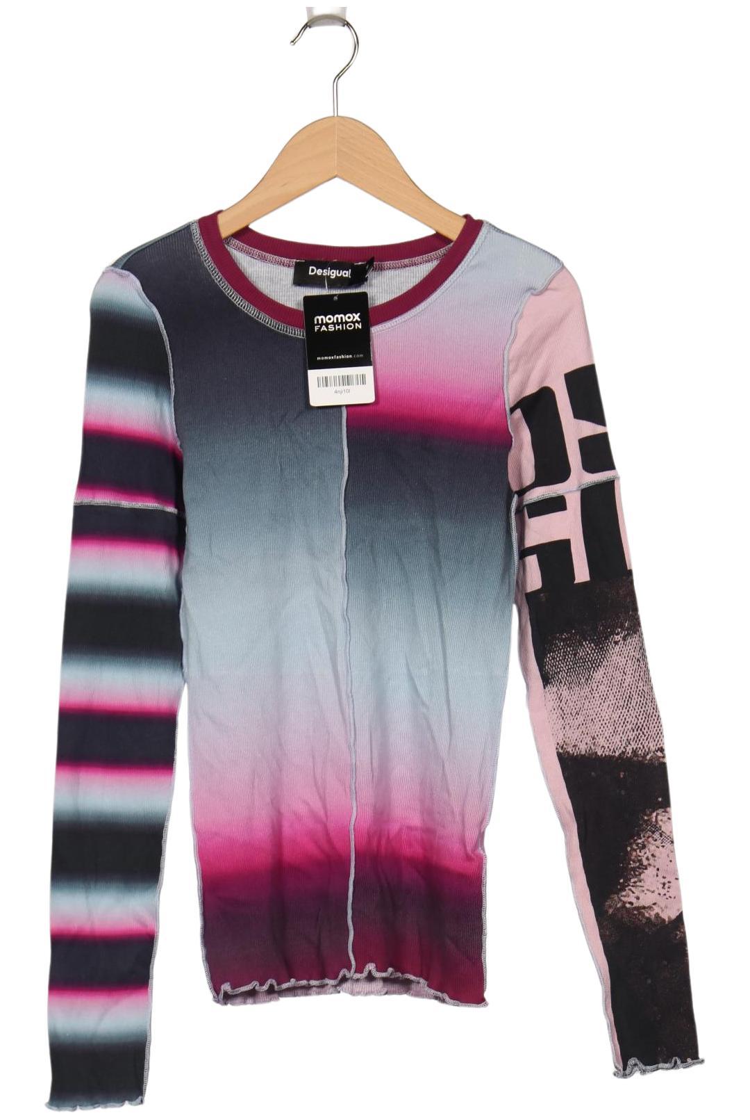 

Desigual Damen Langarmshirt, mehrfarbig, Gr. 38