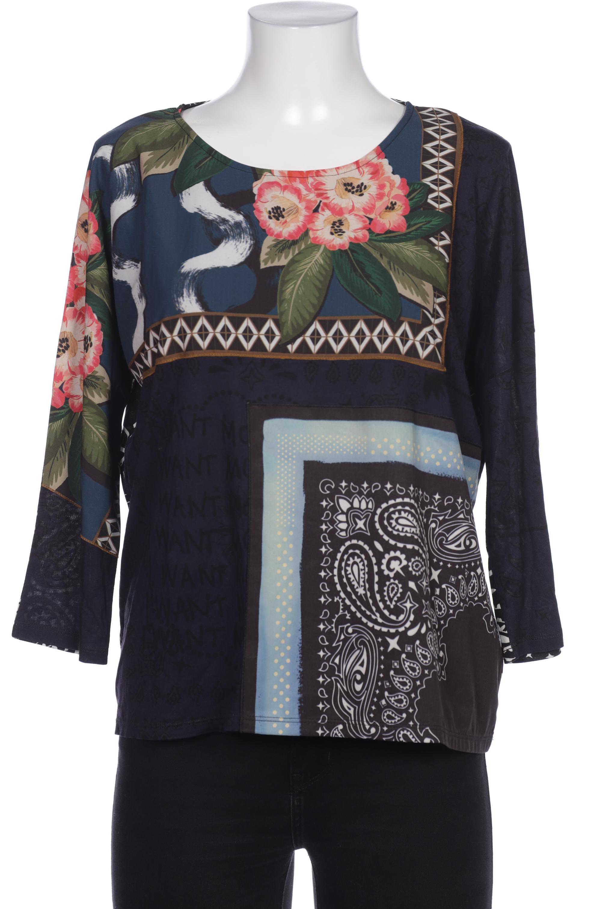 

Desigual Damen Langarmshirt, marineblau