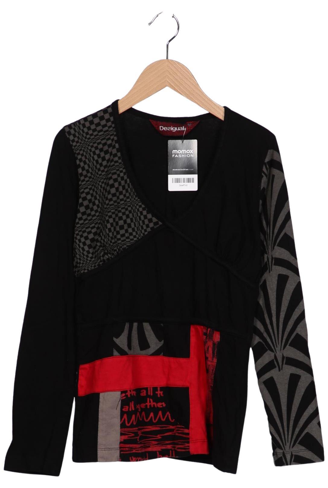 

Desigual Damen Langarmshirt, schwarz, Gr. 42