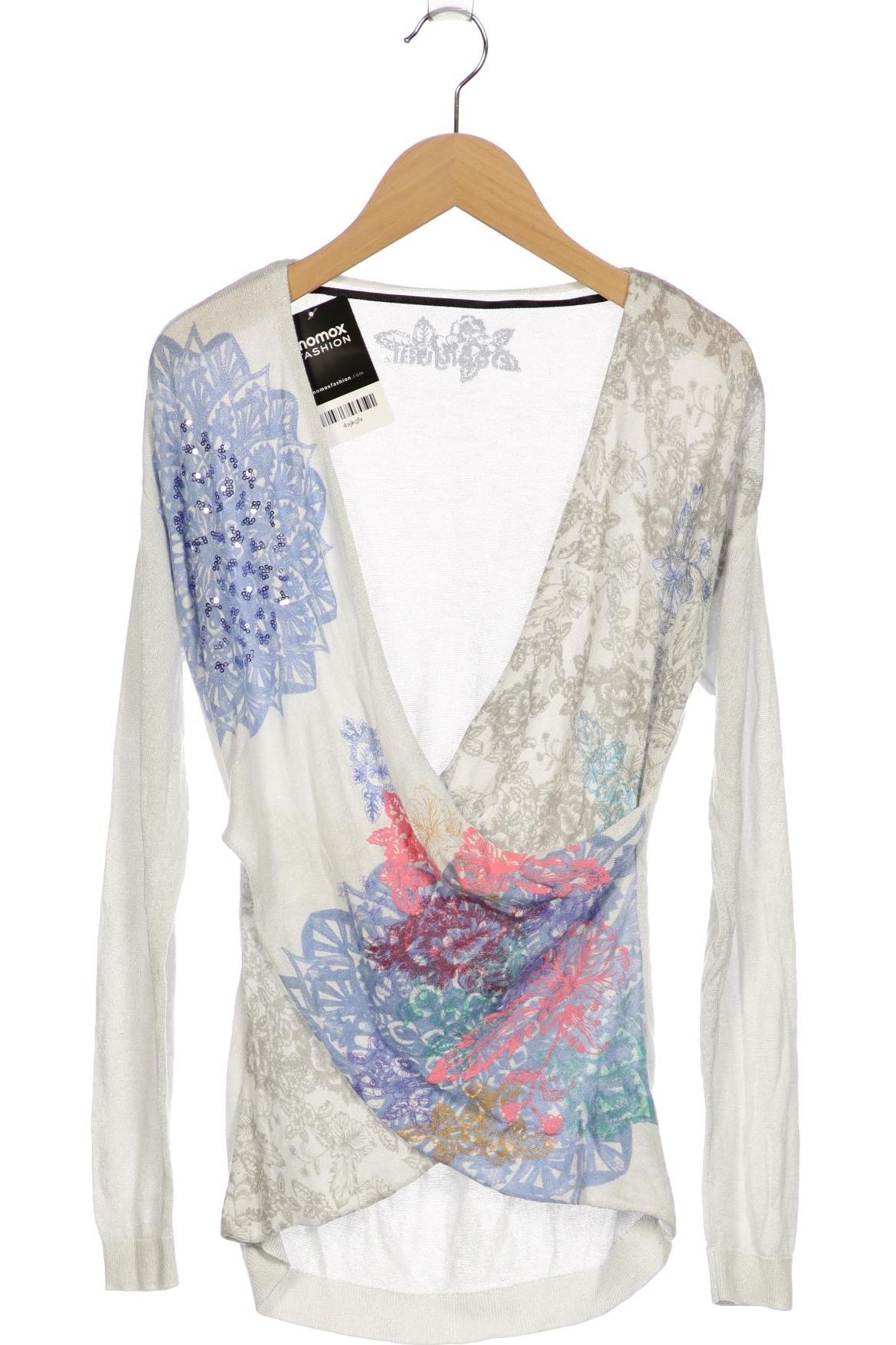 

Desigual Damen Langarmshirt, grau, Gr. 36