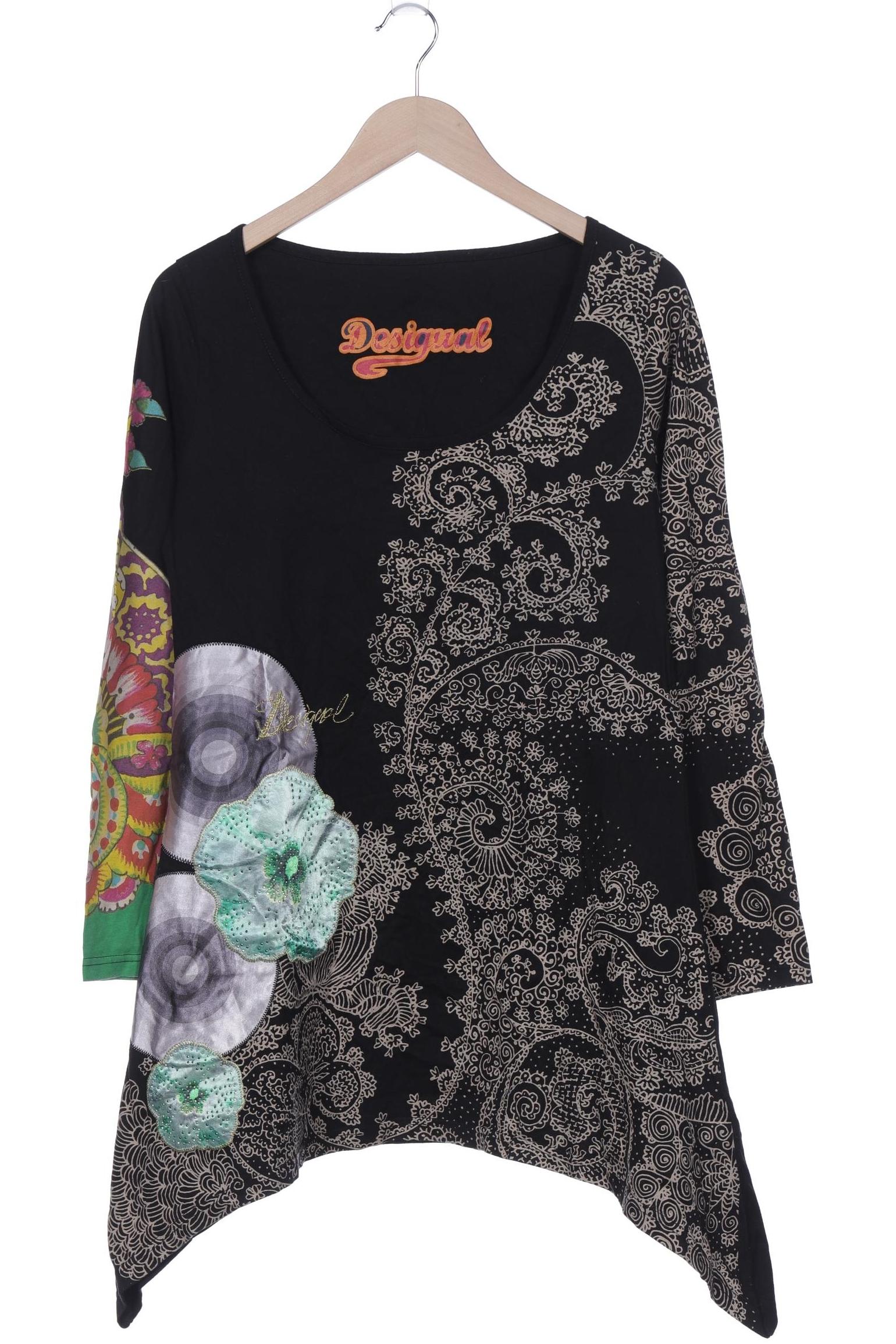 Thumbnail - Desigual Damen Langarmshirt, schwarz, Gr. 44