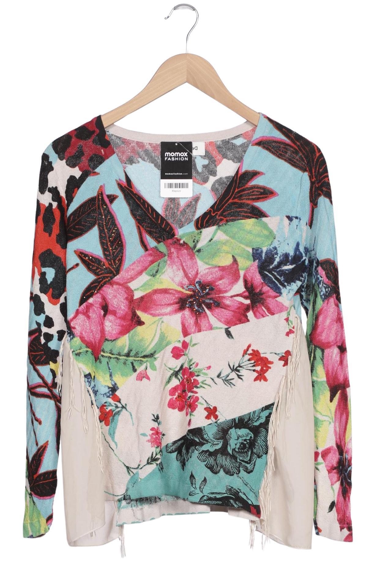 

Desigual Damen Langarmshirt, mehrfarbig, Gr. 38