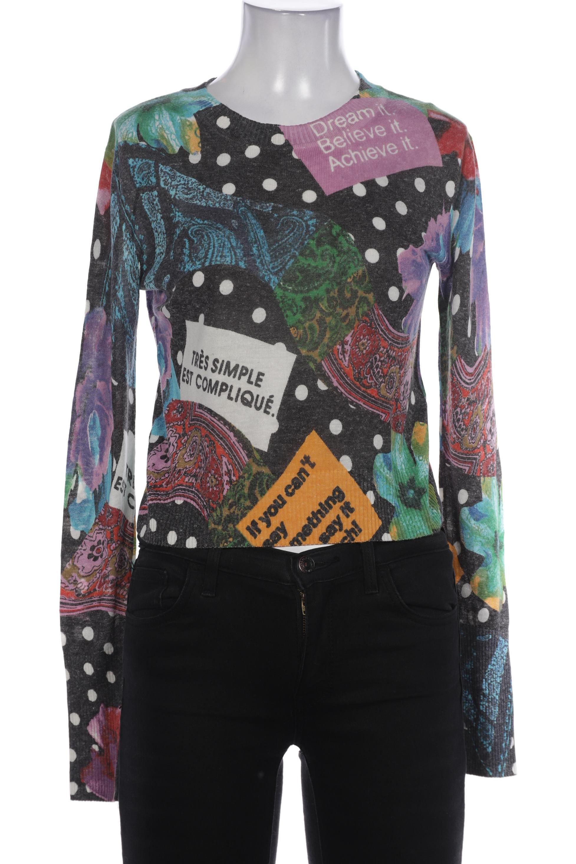 

Desigual Damen Langarmshirt, mehrfarbig, Gr. 36