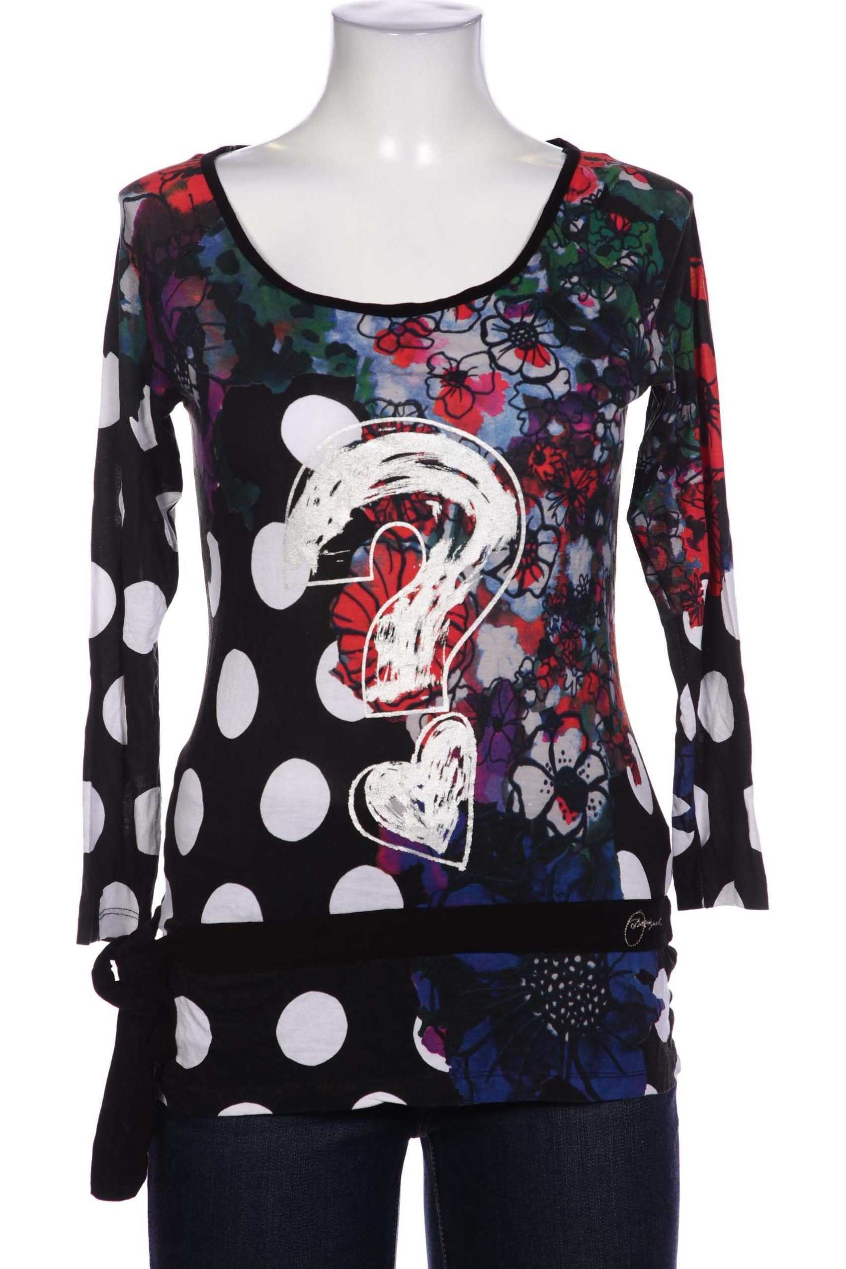 

Desigual Damen Langarmshirt, schwarz, Gr. 36