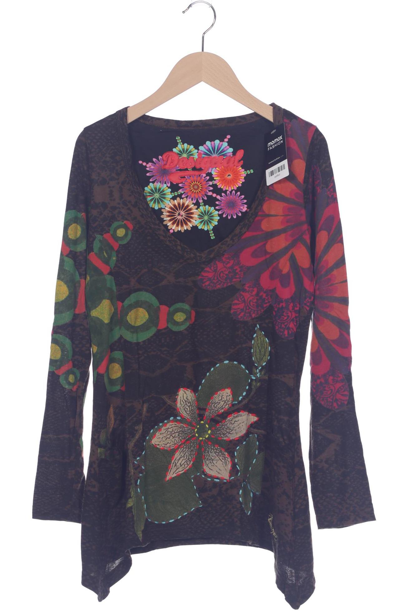 

Desigual Damen Langarmshirt, braun, Gr. 38