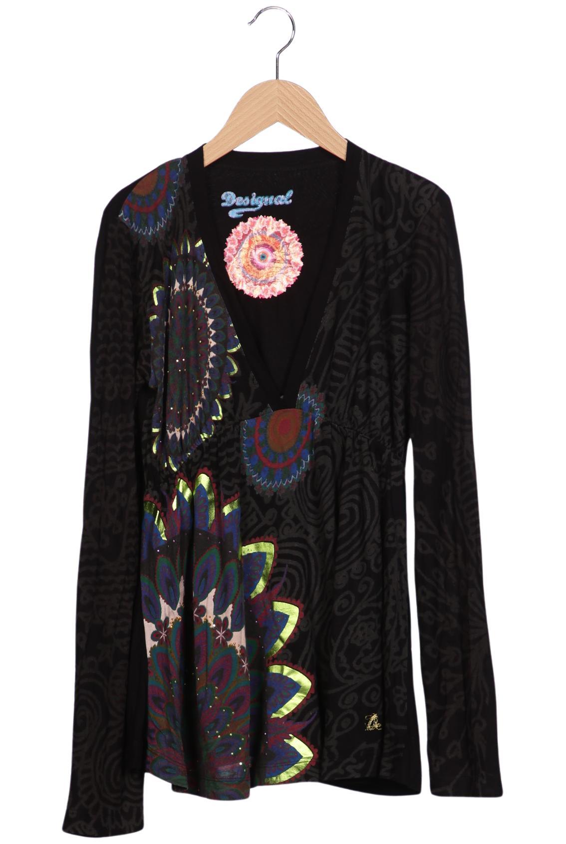 

Desigual Damen Langarmshirt, schwarz, Gr. 42