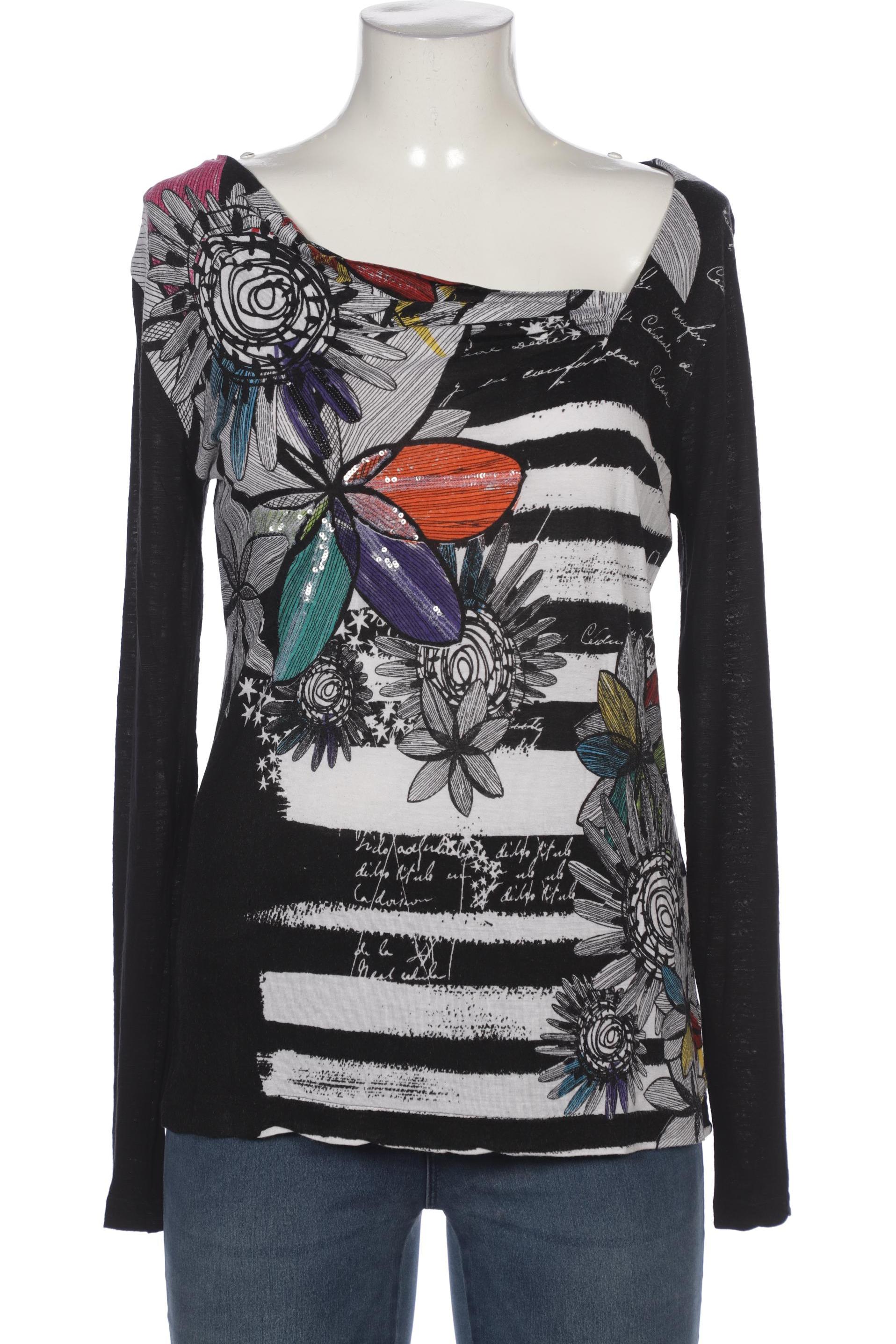 

Desigual Damen Langarmshirt, schwarz, Gr. 42