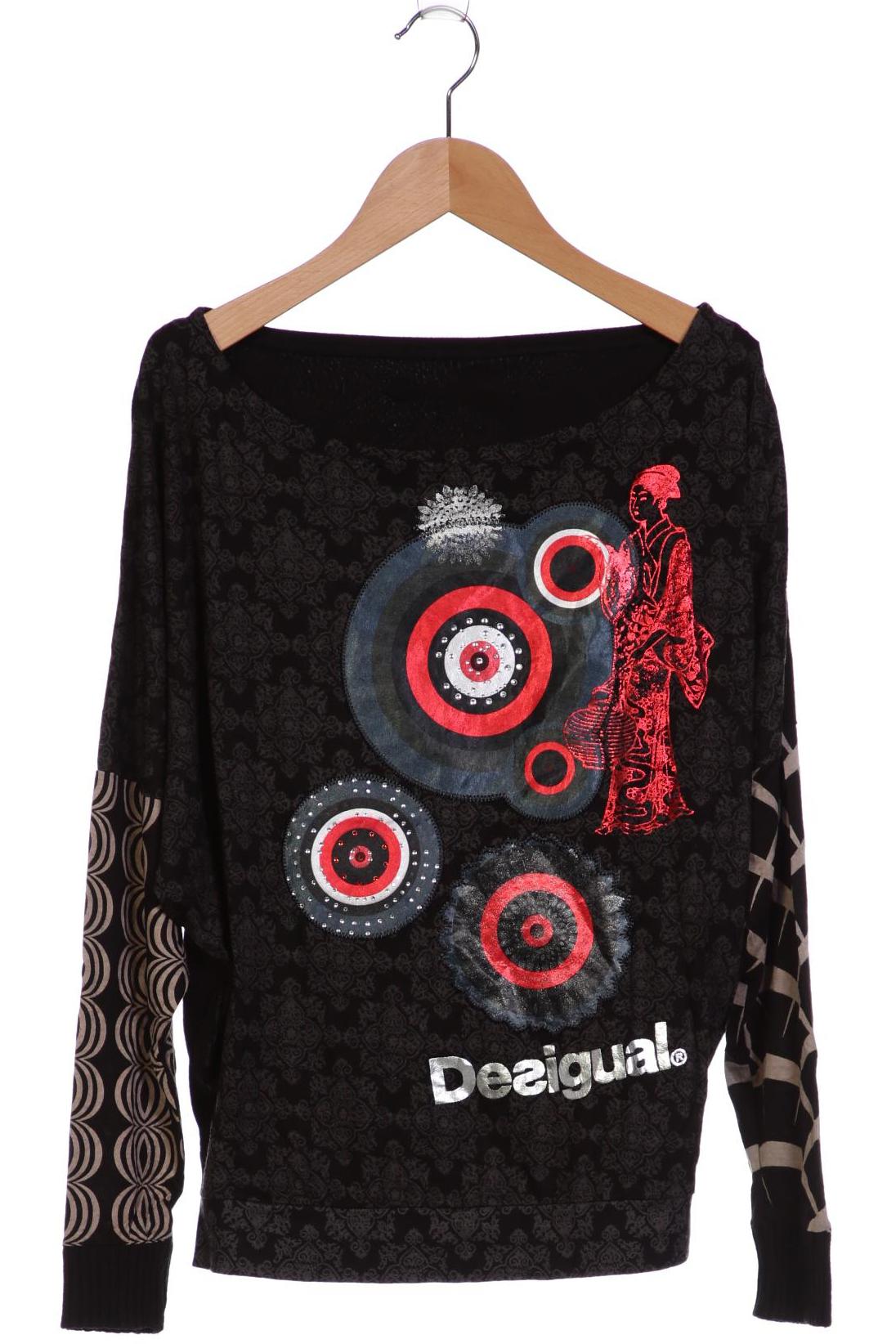 

Desigual Damen Langarmshirt, braun, Gr. 36
