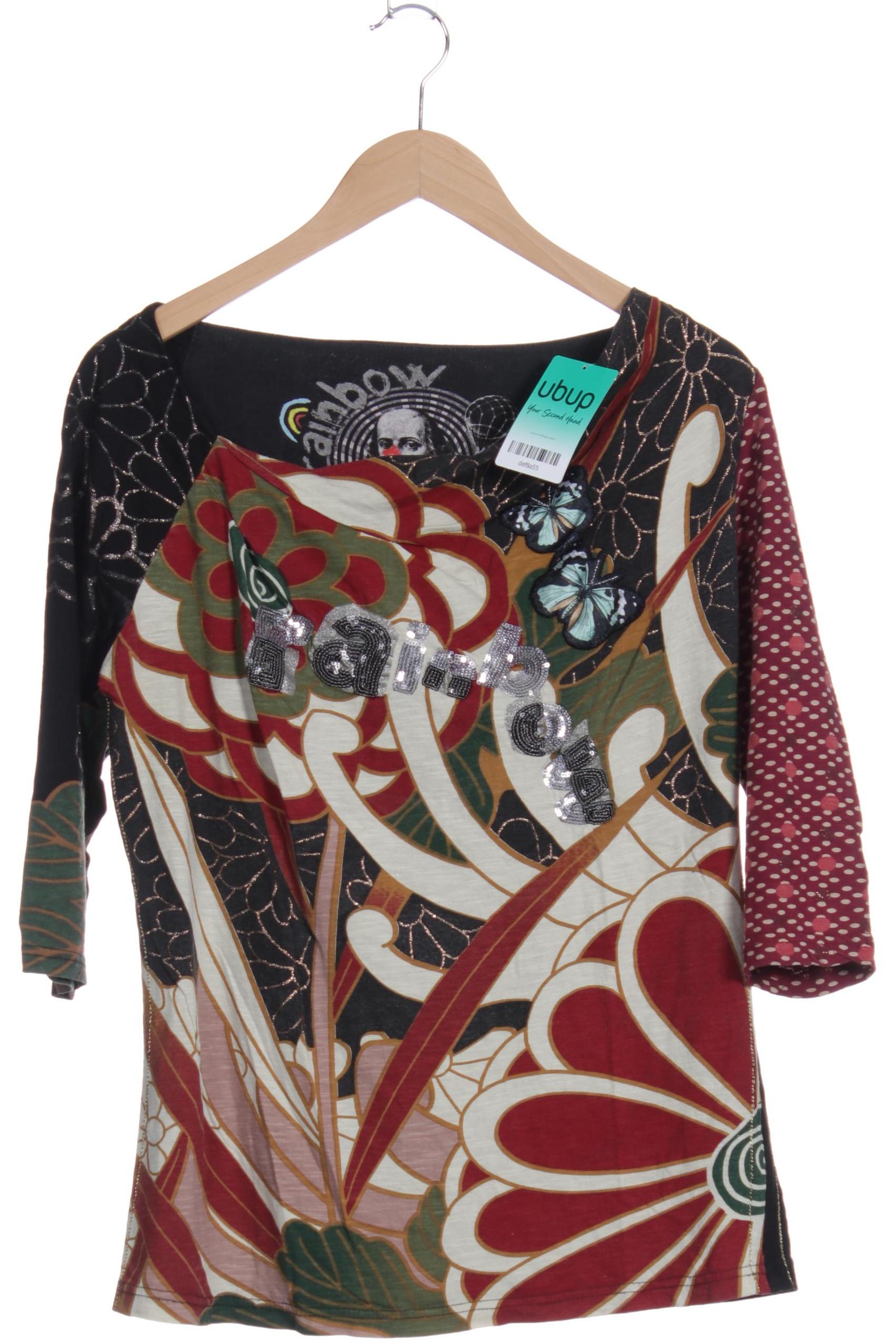 

Desigual Damen Langarmshirt, mehrfarbig, Gr. 42