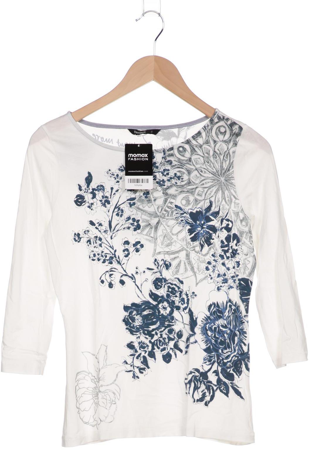 

Desigual Damen Langarmshirt, weiß