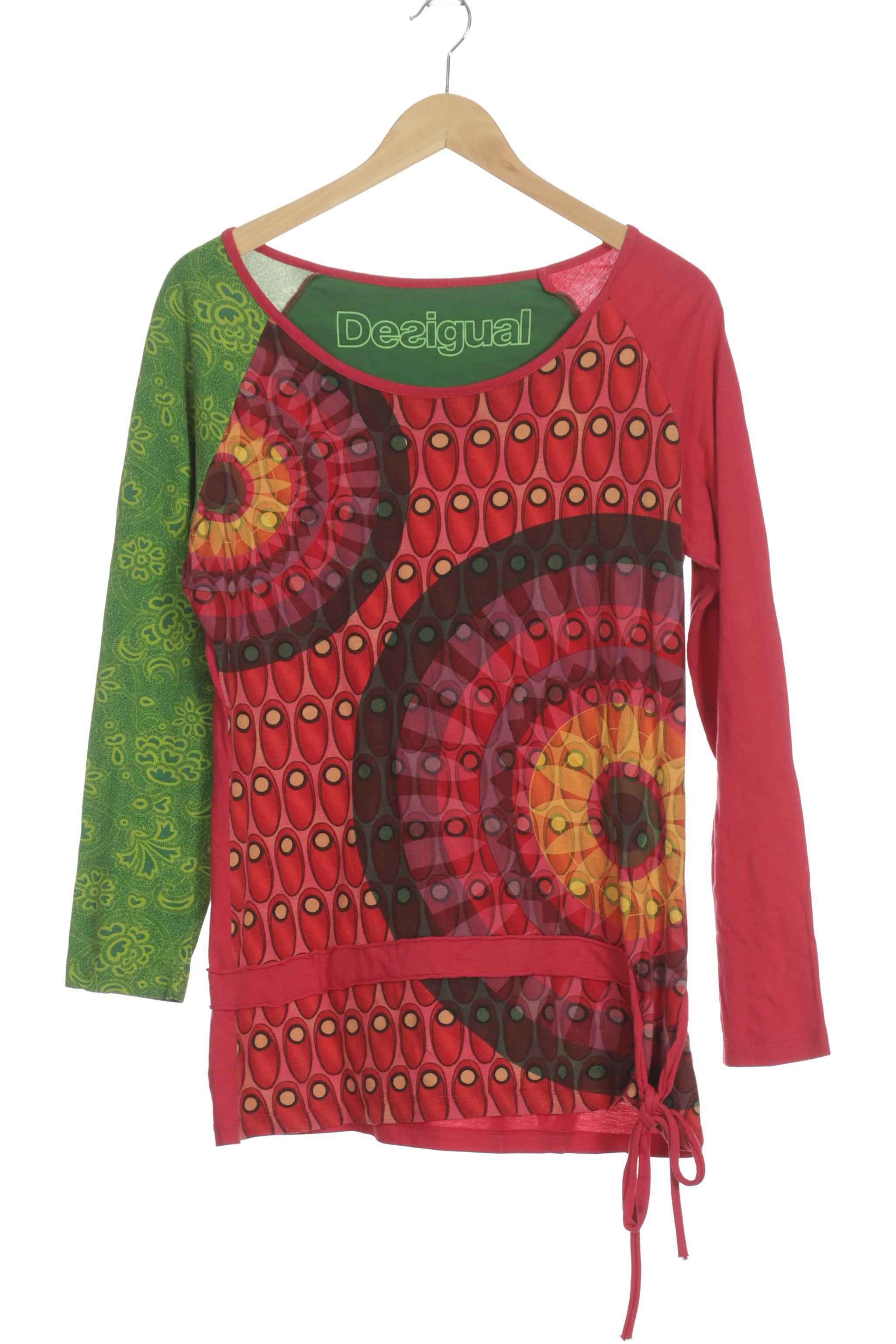 

Desigual Damen Langarmshirt, pink, Gr.