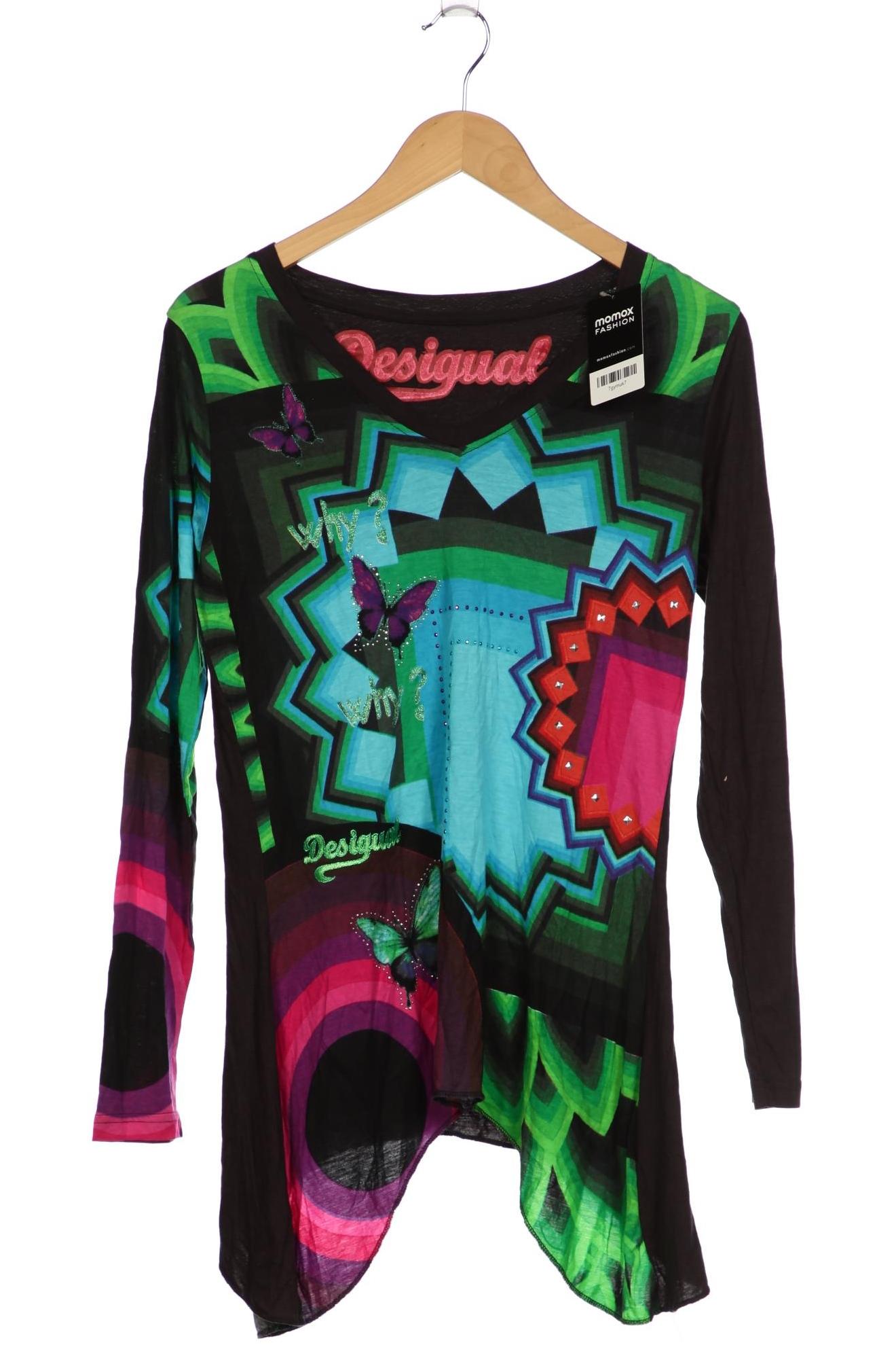 

Desigual Damen Langarmshirt, mehrfarbig, Gr. 42