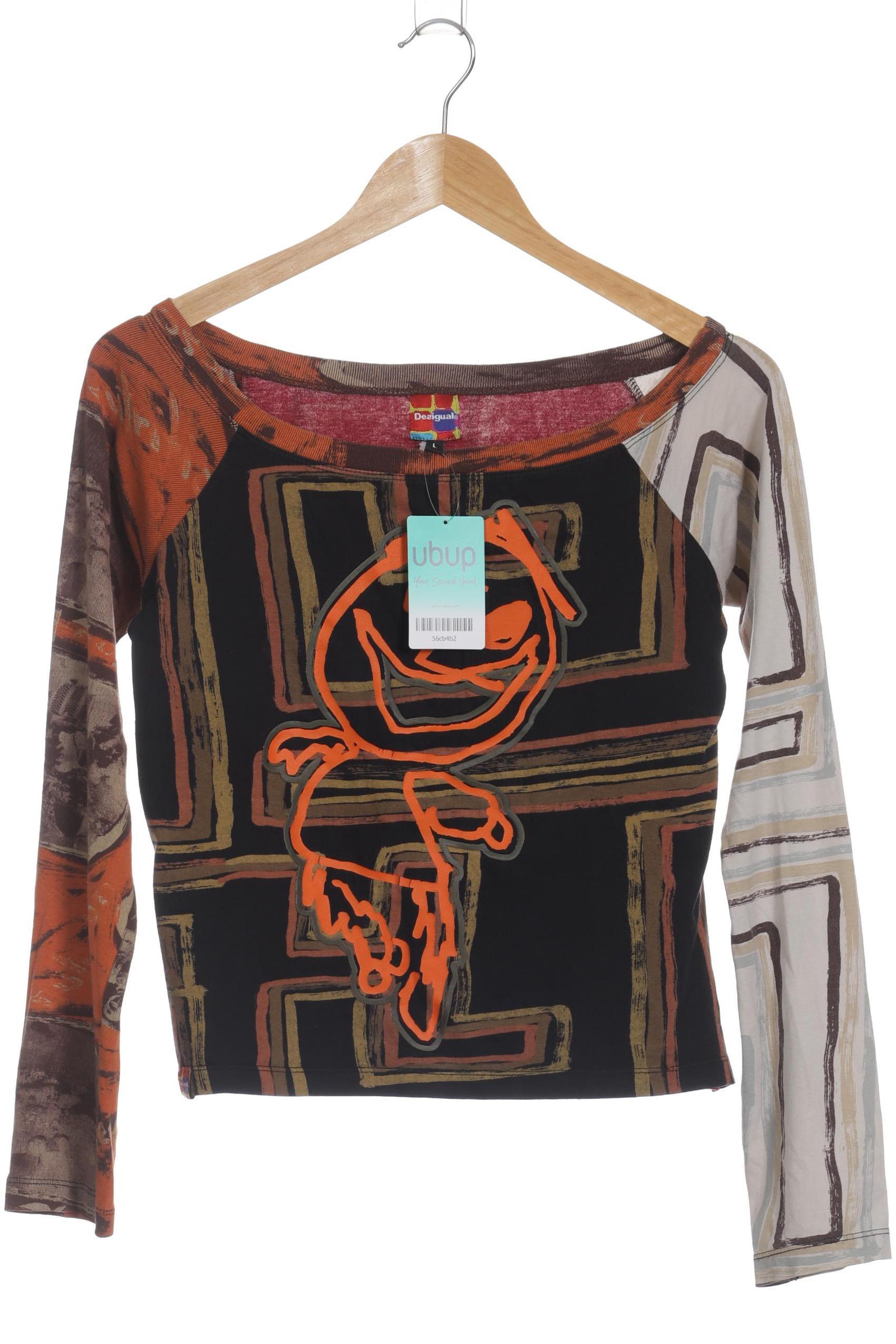 

Desigual Damen Langarmshirt, mehrfarbig, Gr.