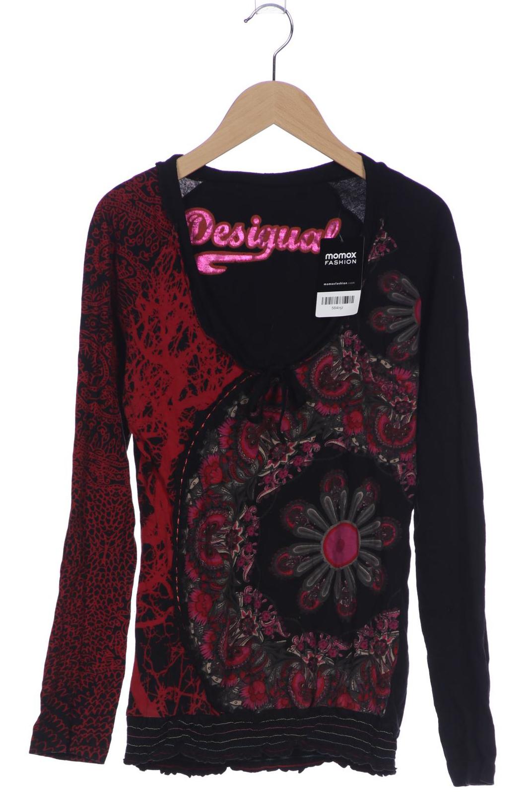 

Desigual Damen Langarmshirt, schwarz, Gr. 38