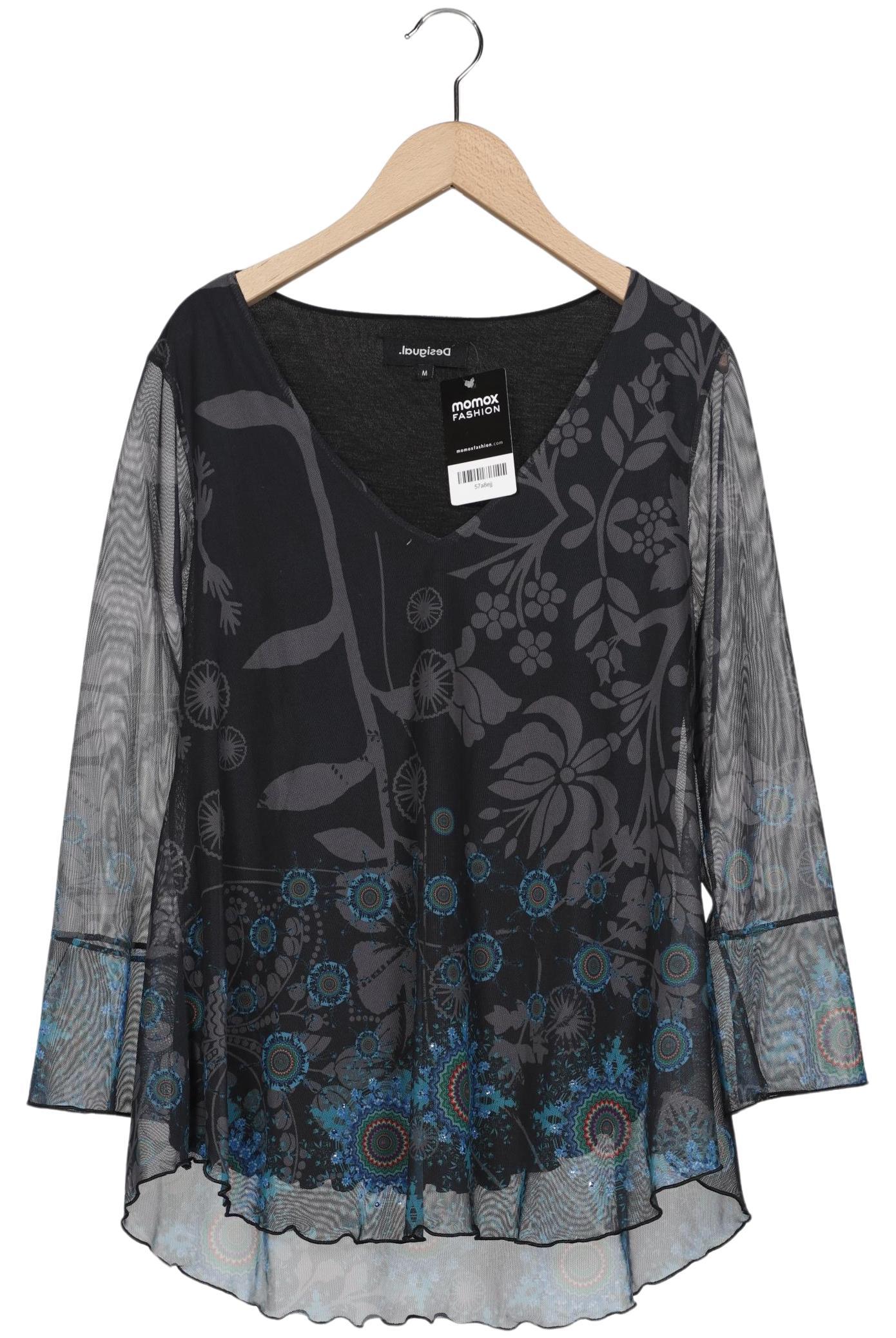 

Desigual Damen Langarmshirt, schwarz, Gr. 38