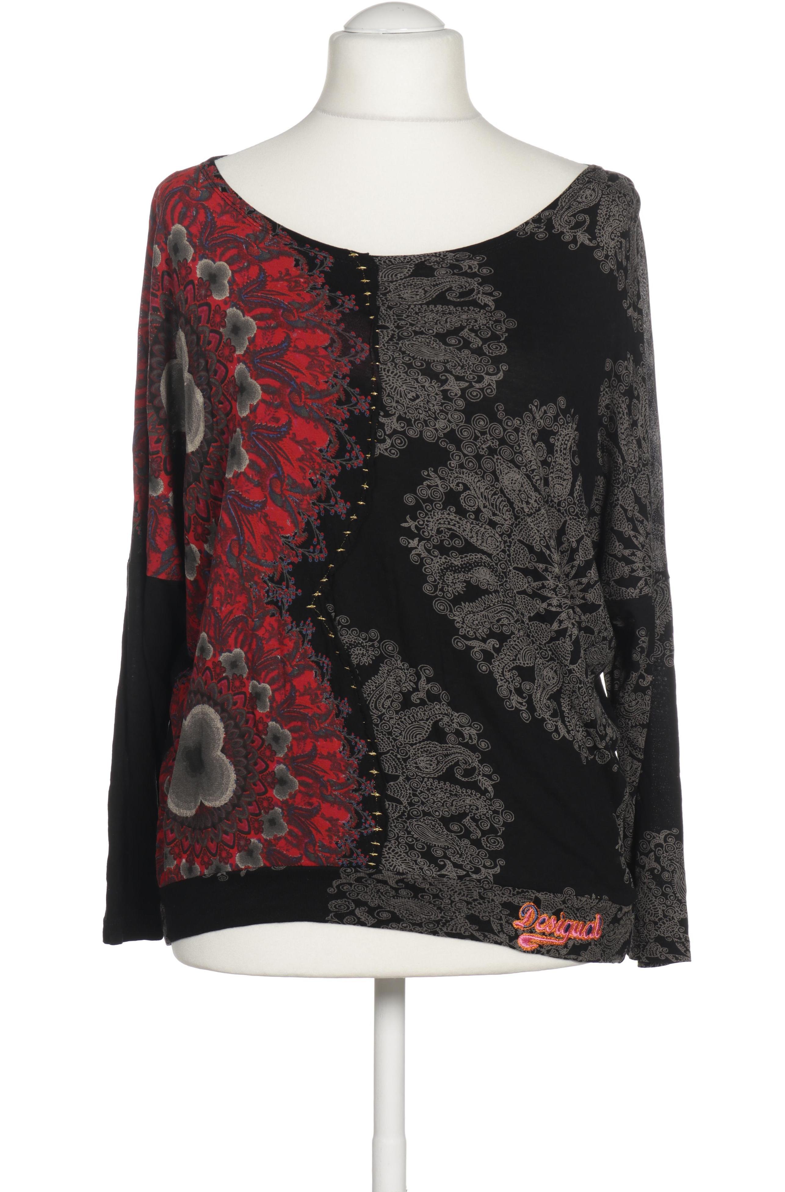 

Desigual Damen Langarmshirt, schwarz, Gr.