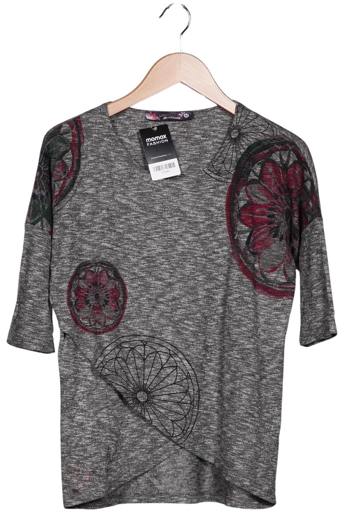 

Desigual Damen Langarmshirt, grau, Gr. 38