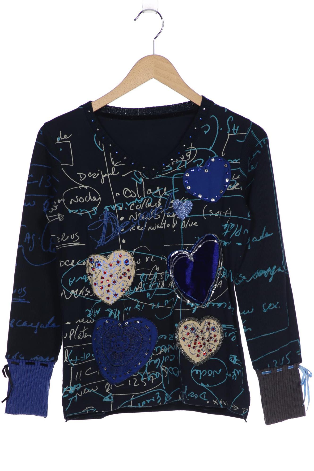 

Desigual Damen Langarmshirt, marineblau
