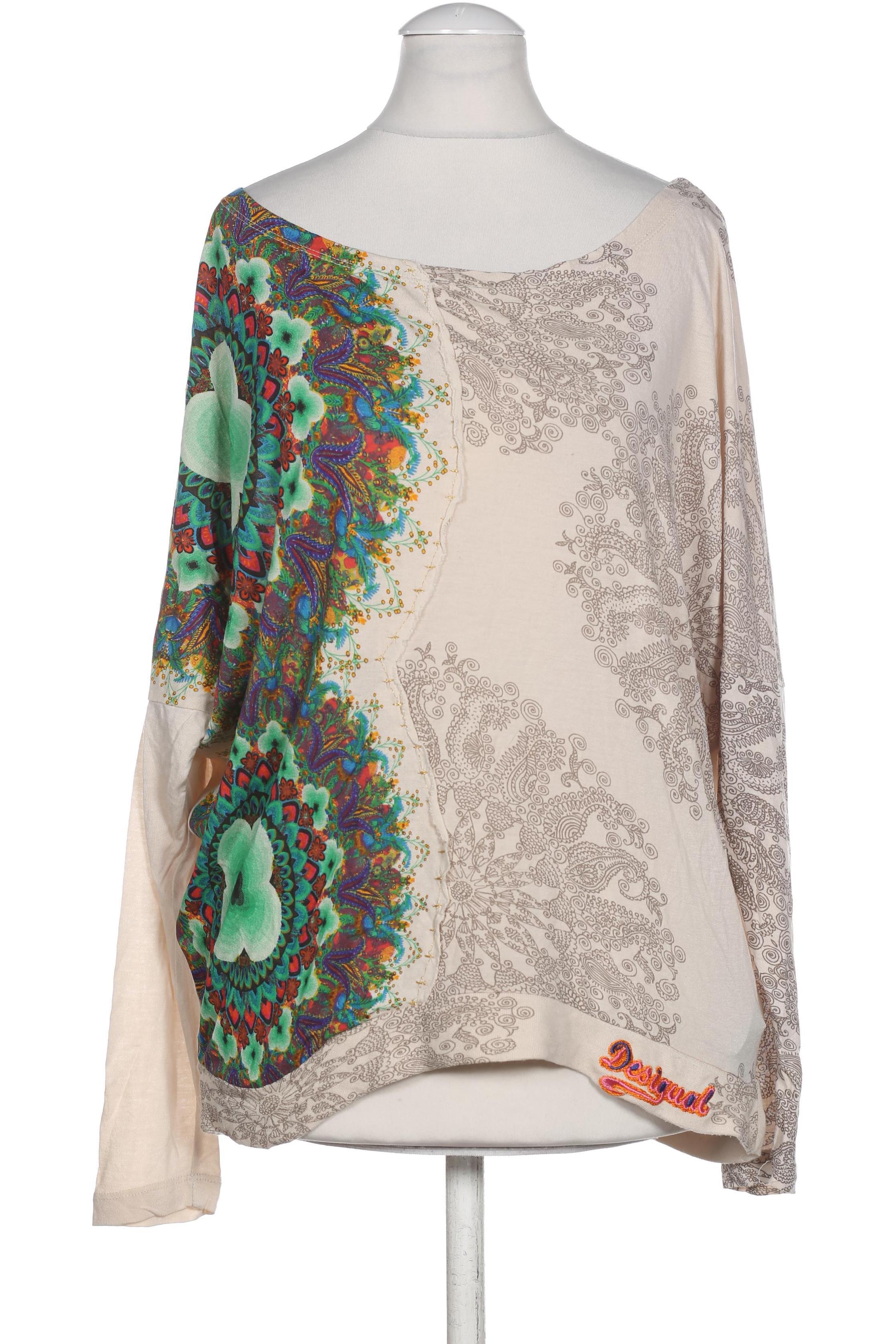 

Desigual Damen Bluse, beige, Gr.