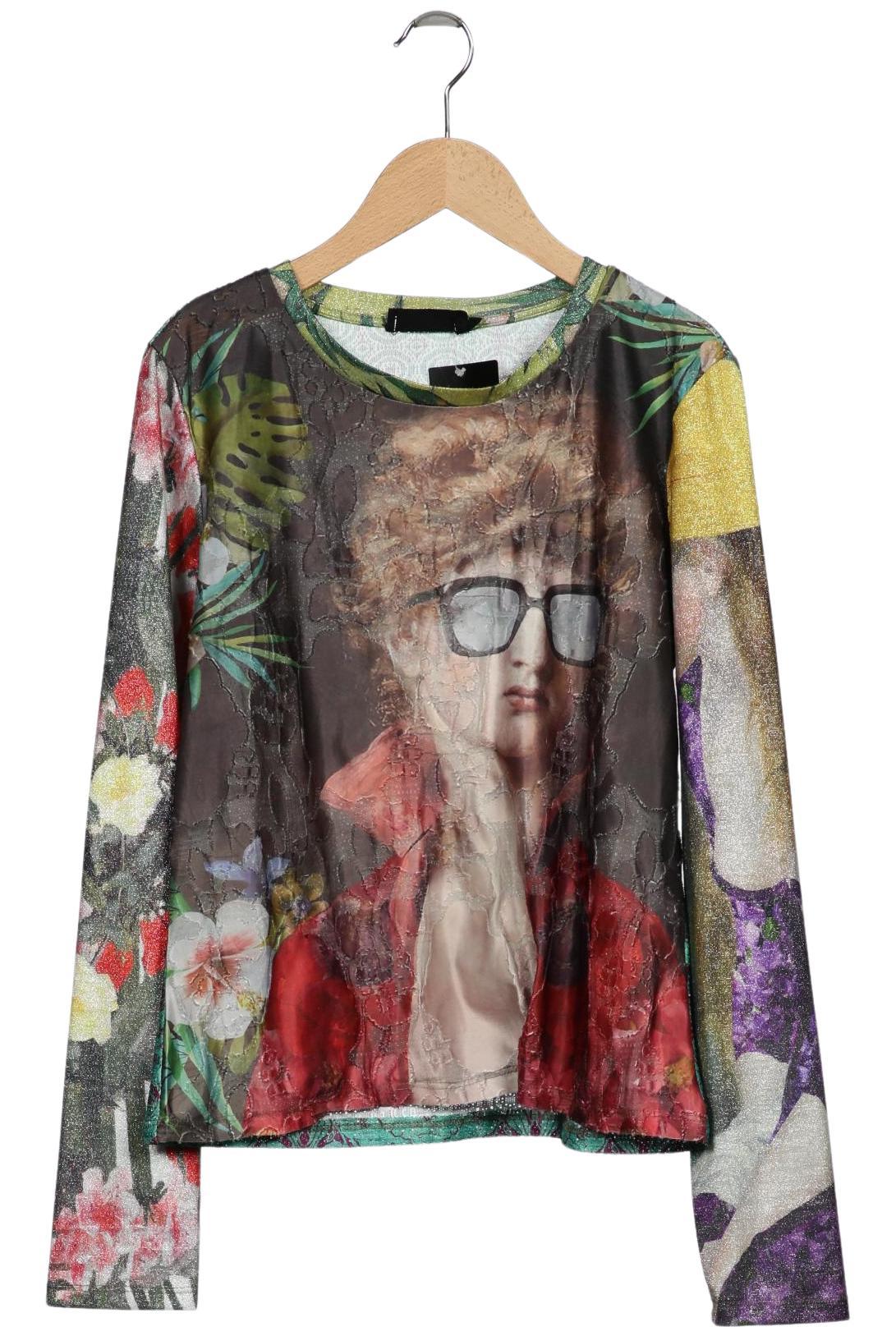 

Desigual Damen Langarmshirt, grün, Gr. 44