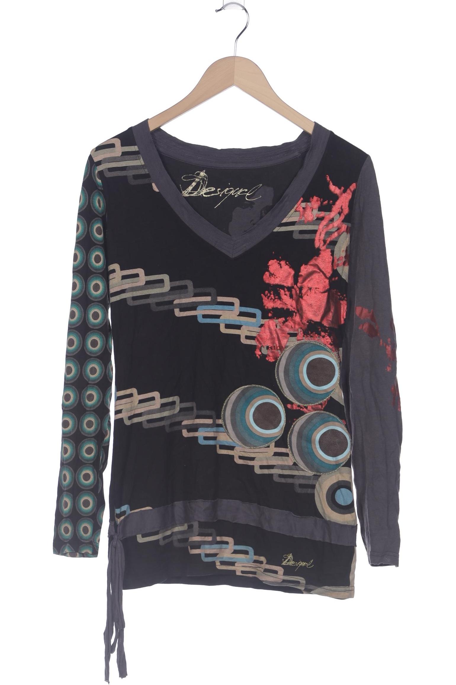 

Desigual Damen Langarmshirt, schwarz, Gr. 42