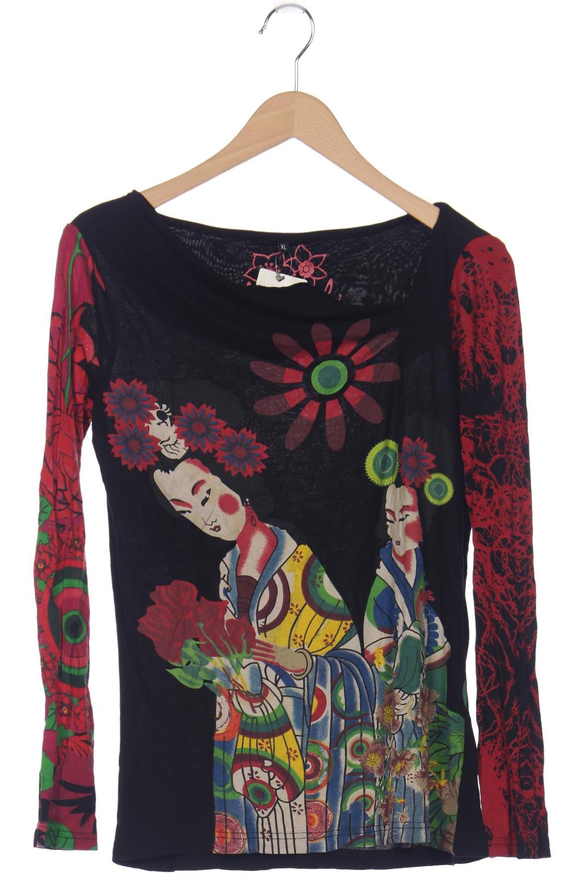 

Desigual Damen Langarmshirt, schwarz