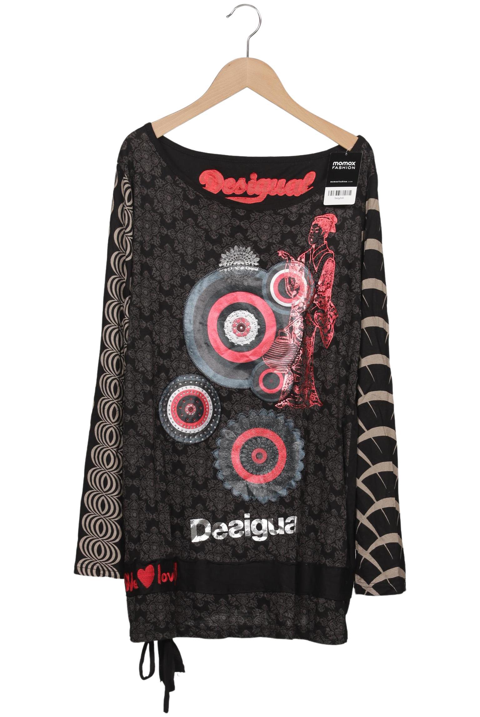 

Desigual Damen Langarmshirt, mehrfarbig, Gr. 44