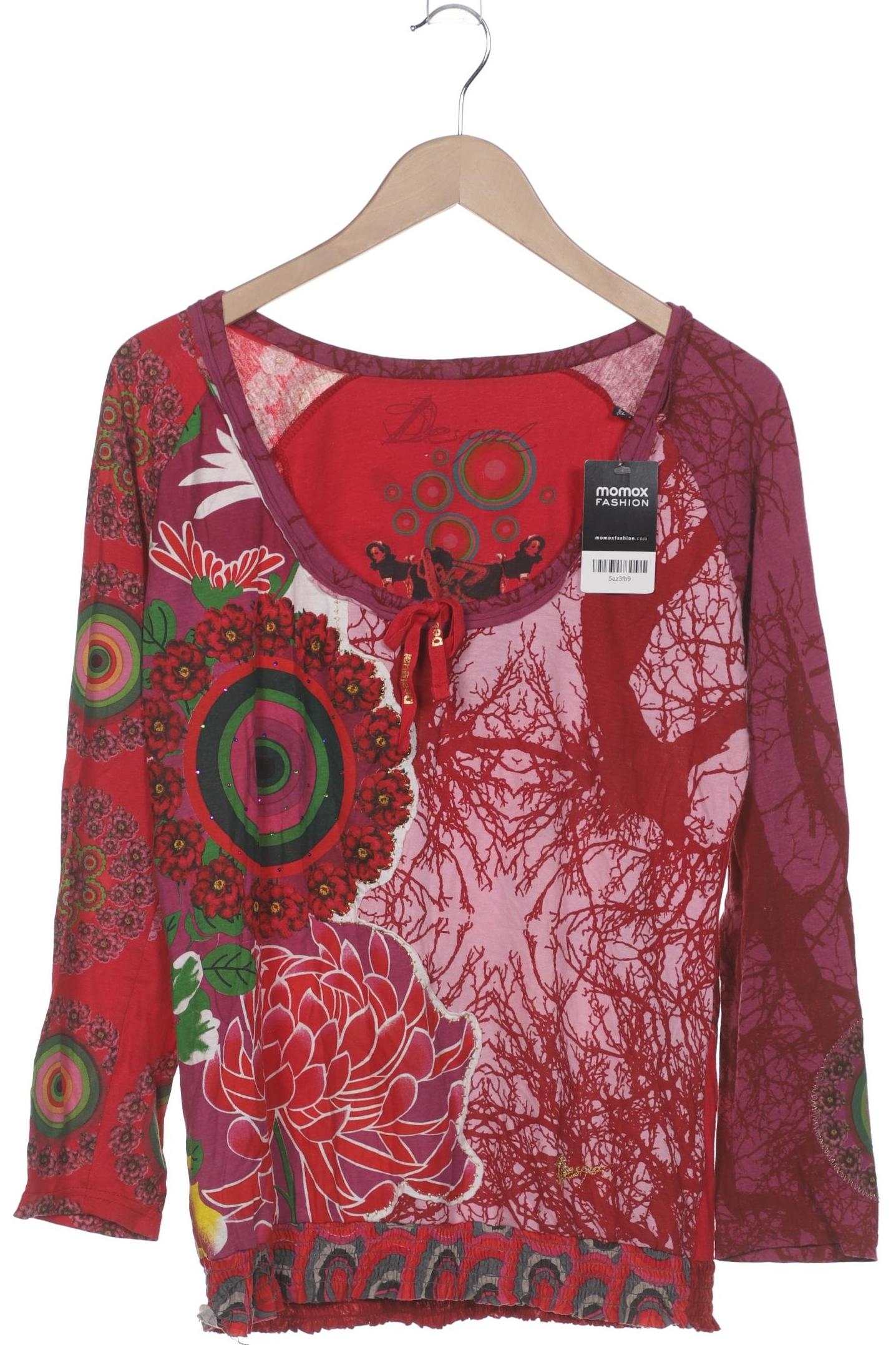 

Desigual Damen Langarmshirt, rot, Gr. 44
