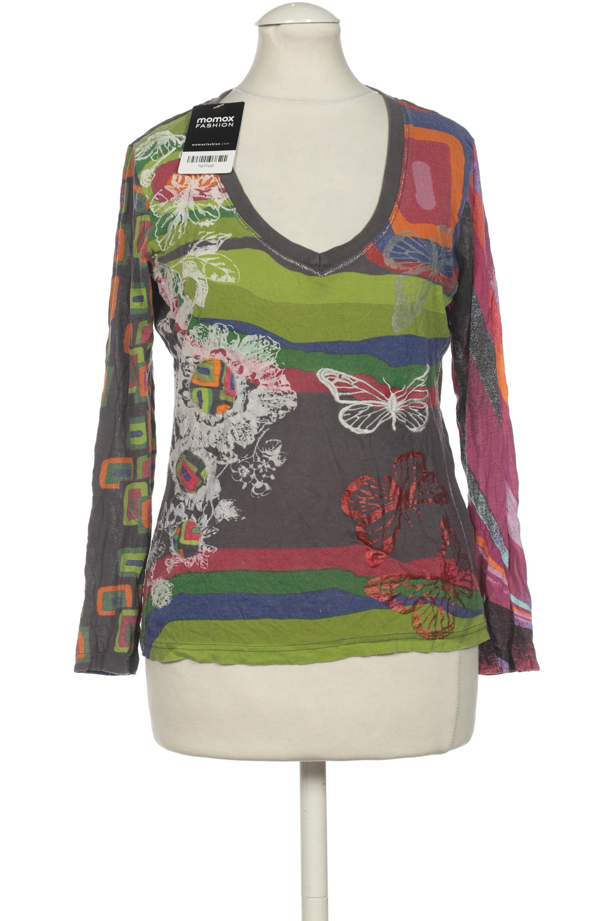 

Desigual Damen Langarmshirt, grau, Gr. 34