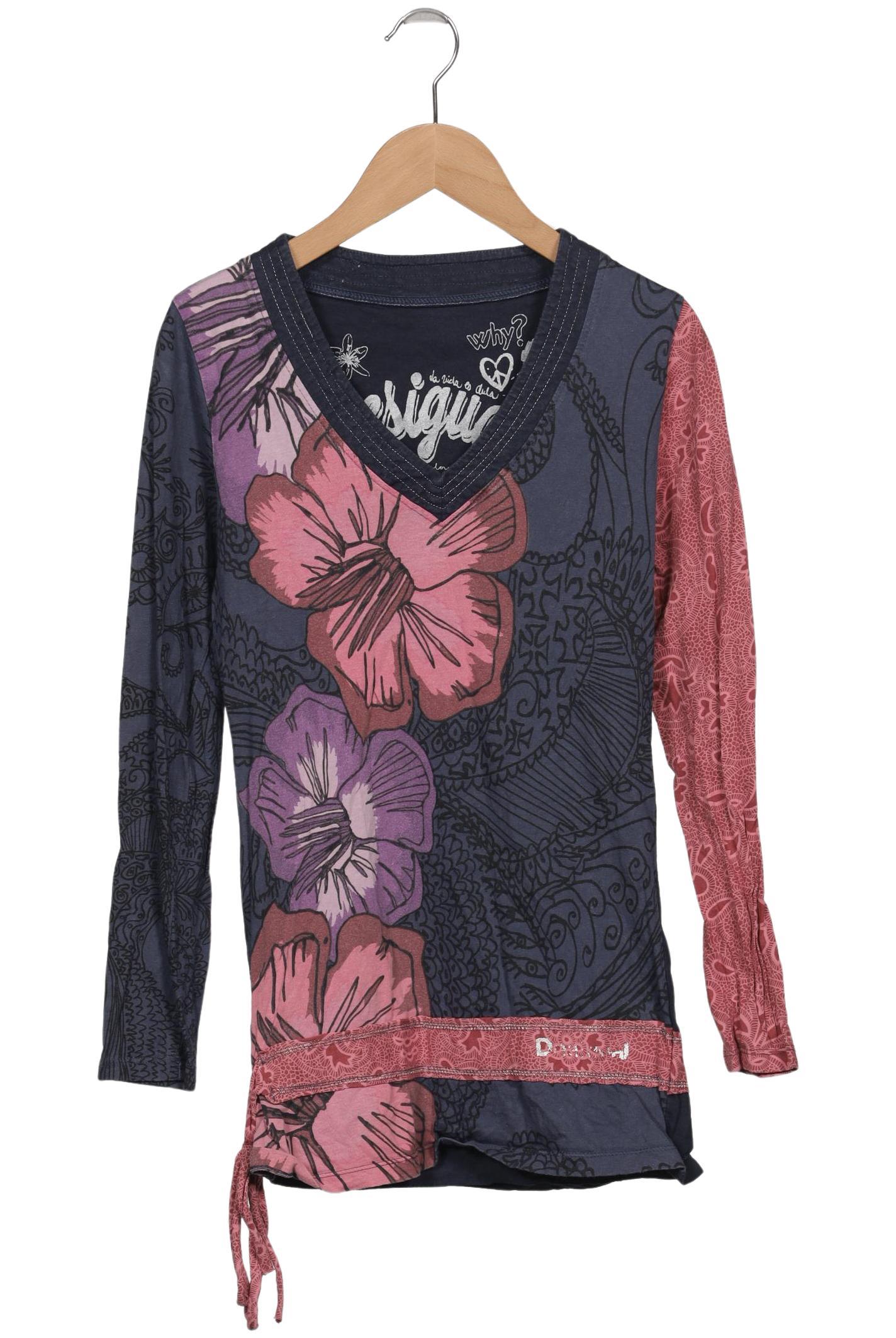 

Desigual Damen Langarmshirt, mehrfarbig, Gr. 36