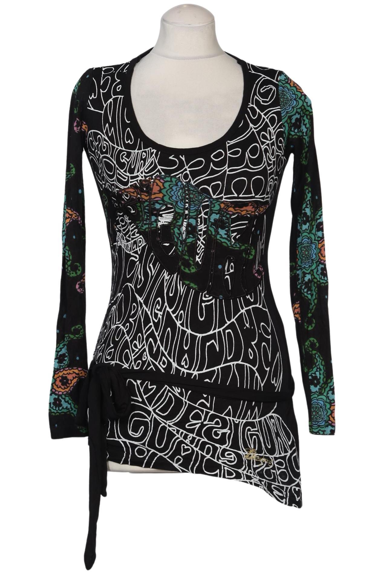 

Desigual Damen Langarmshirt, schwarz, Gr. 38