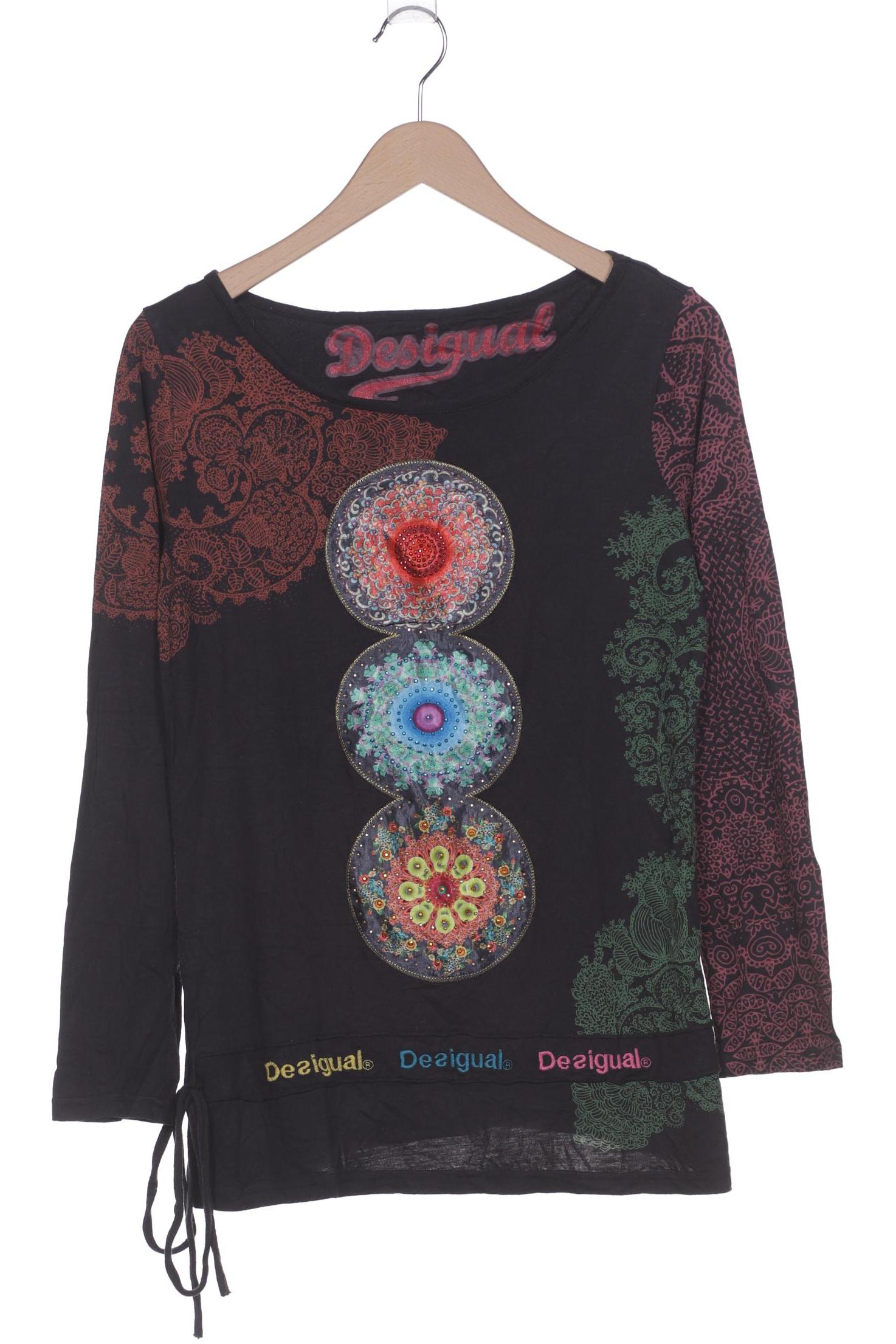 

Desigual Damen Langarmshirt, grau, Gr. 44