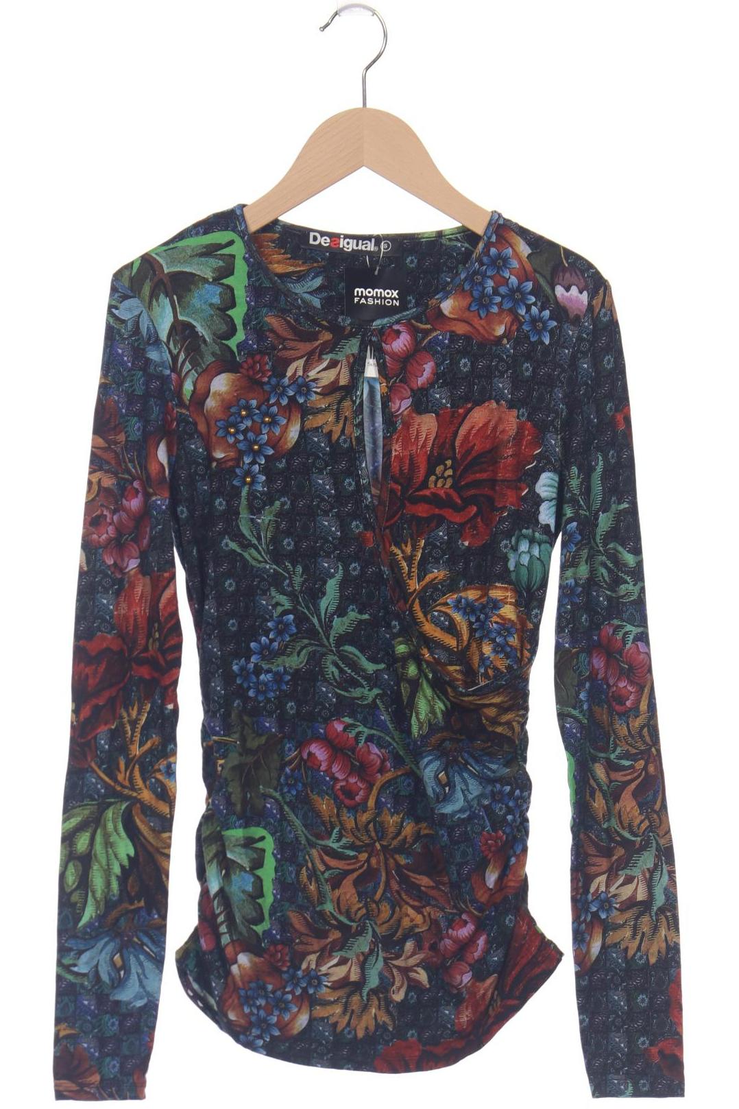 

Desigual Damen Langarmshirt, mehrfarbig, Gr. 36