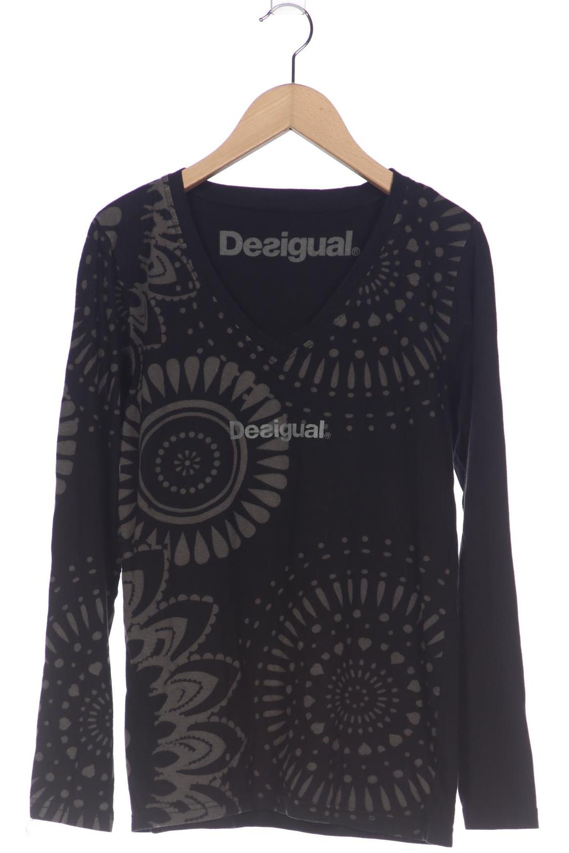

Desigual Damen Langarmshirt, schwarz, Gr. 38