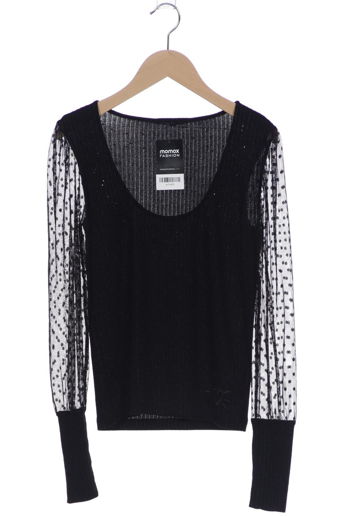 

Desigual Damen Langarmshirt, schwarz, Gr. 36