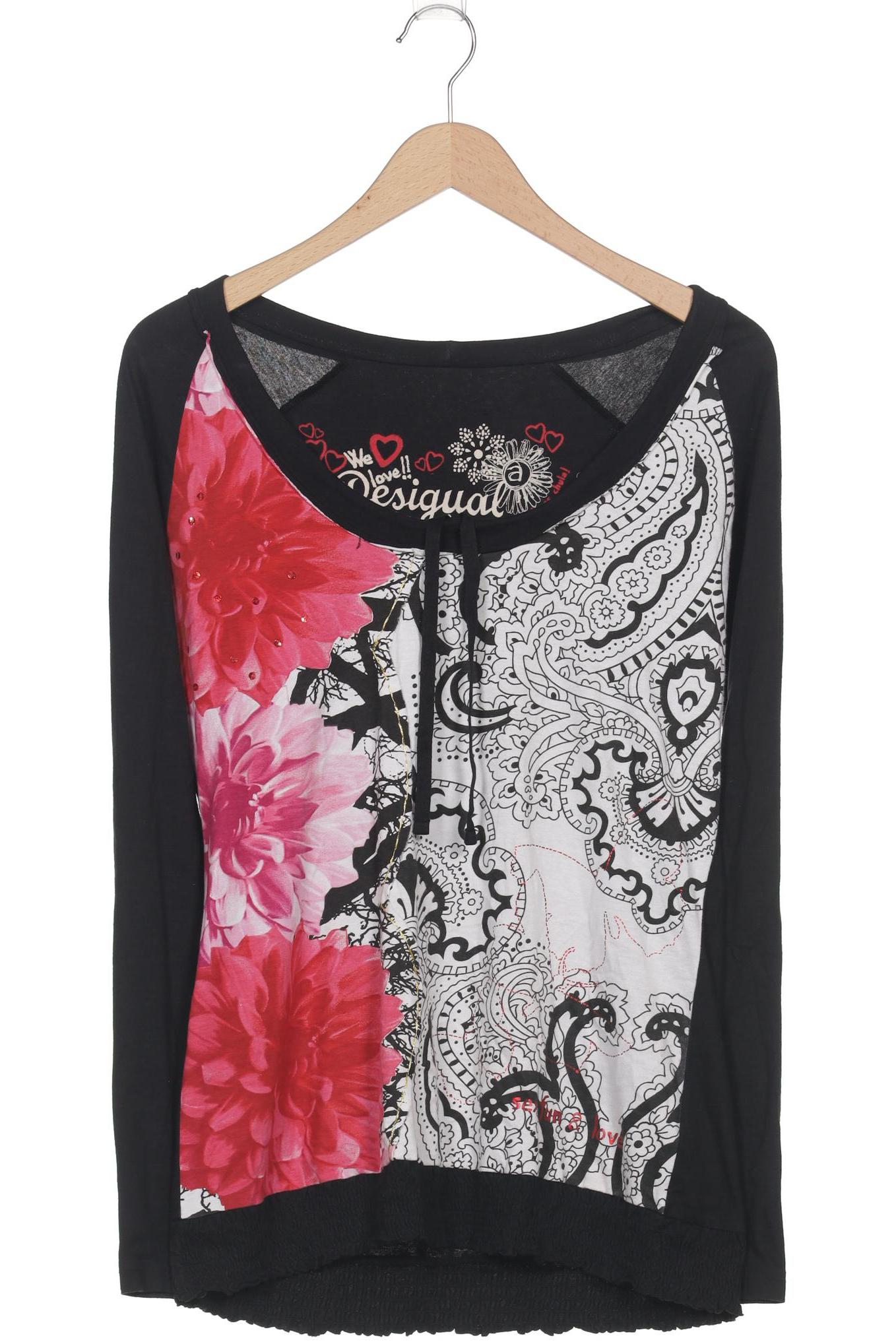 

Desigual Damen Langarmshirt, schwarz, Gr. 44