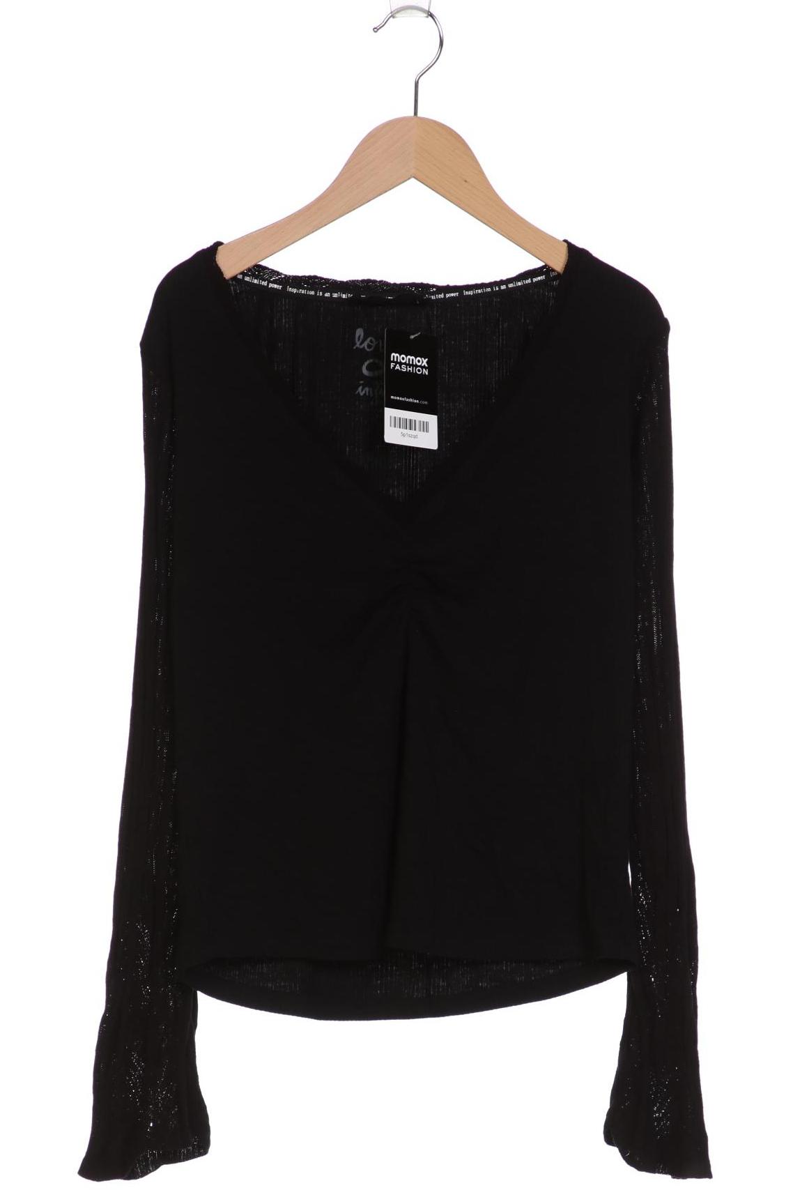 

Desigual Damen Langarmshirt, schwarz, Gr. 44